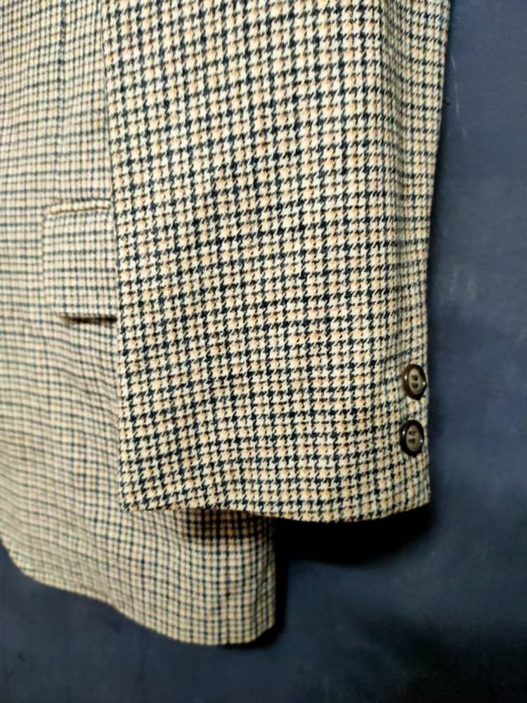 Burberry Vintage Burberry Checked Wool Blazer Jacket Size US M / EU 48-50 / 2 - 3 Thumbnail