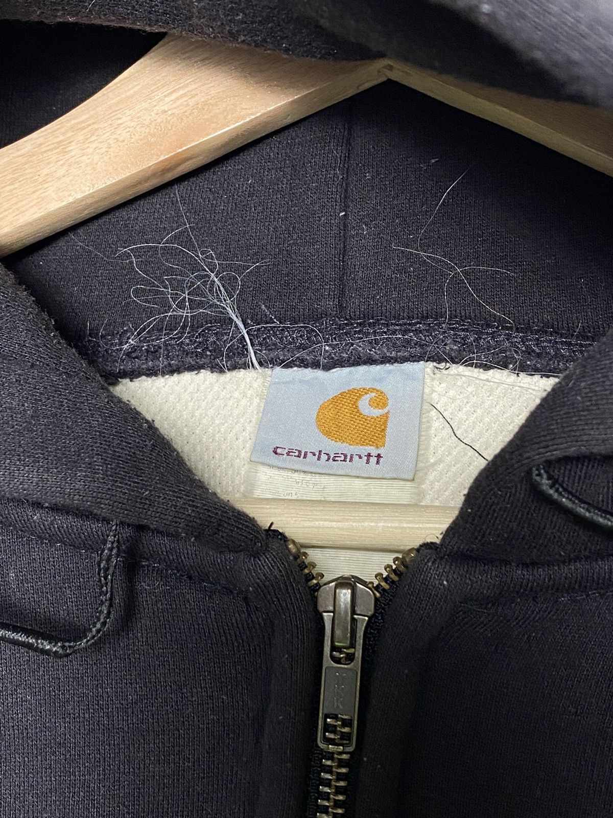 Carhartt × Vintage Vintage Carhartt Hoodies Size US XXL / EU 58 / 5 - 3 Thumbnail