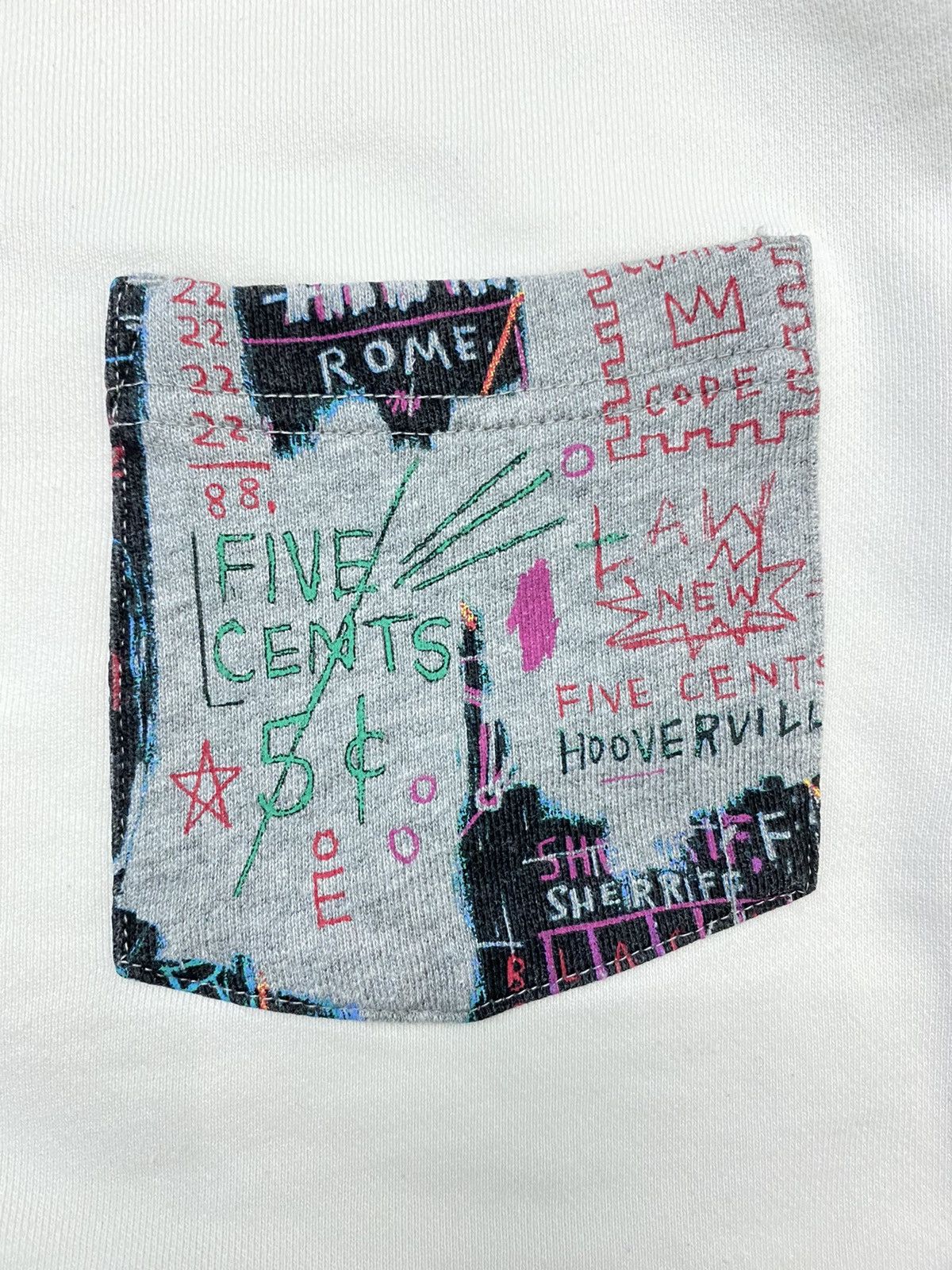 Japanese Brand × Jean-Michel Basquiat Jean Michel Basquiat Uniqlo Sweatshirt Size US XL / EU 56 / 4 - 2 Thumbnail