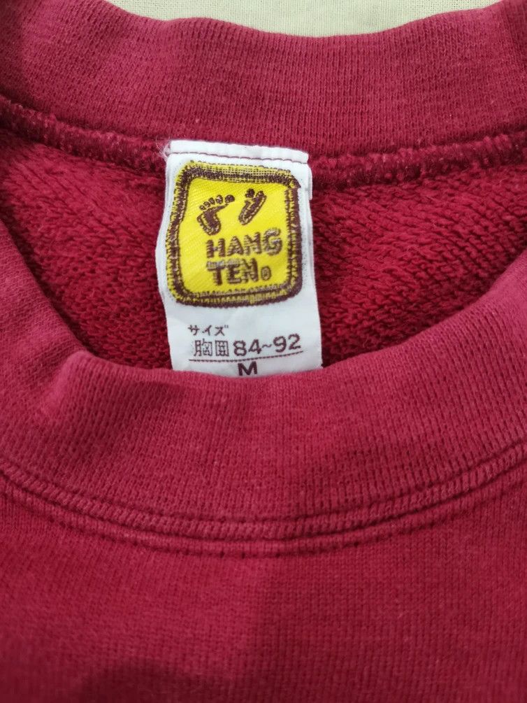 Hang Ten Vintage Hang Ten San Diego OG Sweatshirt Red Streetwear Size US M / EU 48-50 / 2 - 4 Thumbnail
