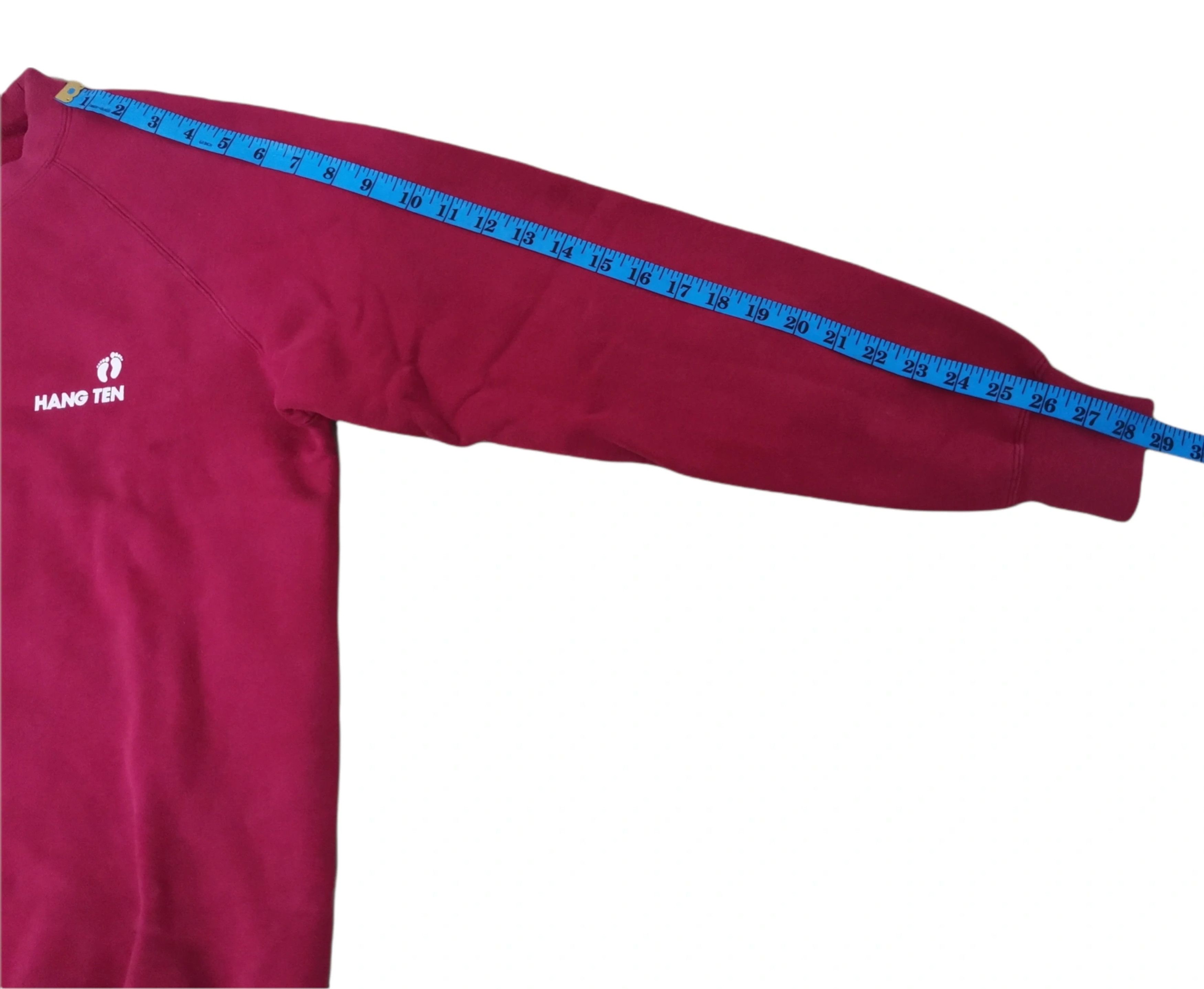 Hang Ten Vintage Hang Ten San Diego OG Sweatshirt Red Streetwear Size US M / EU 48-50 / 2 - 6 Thumbnail