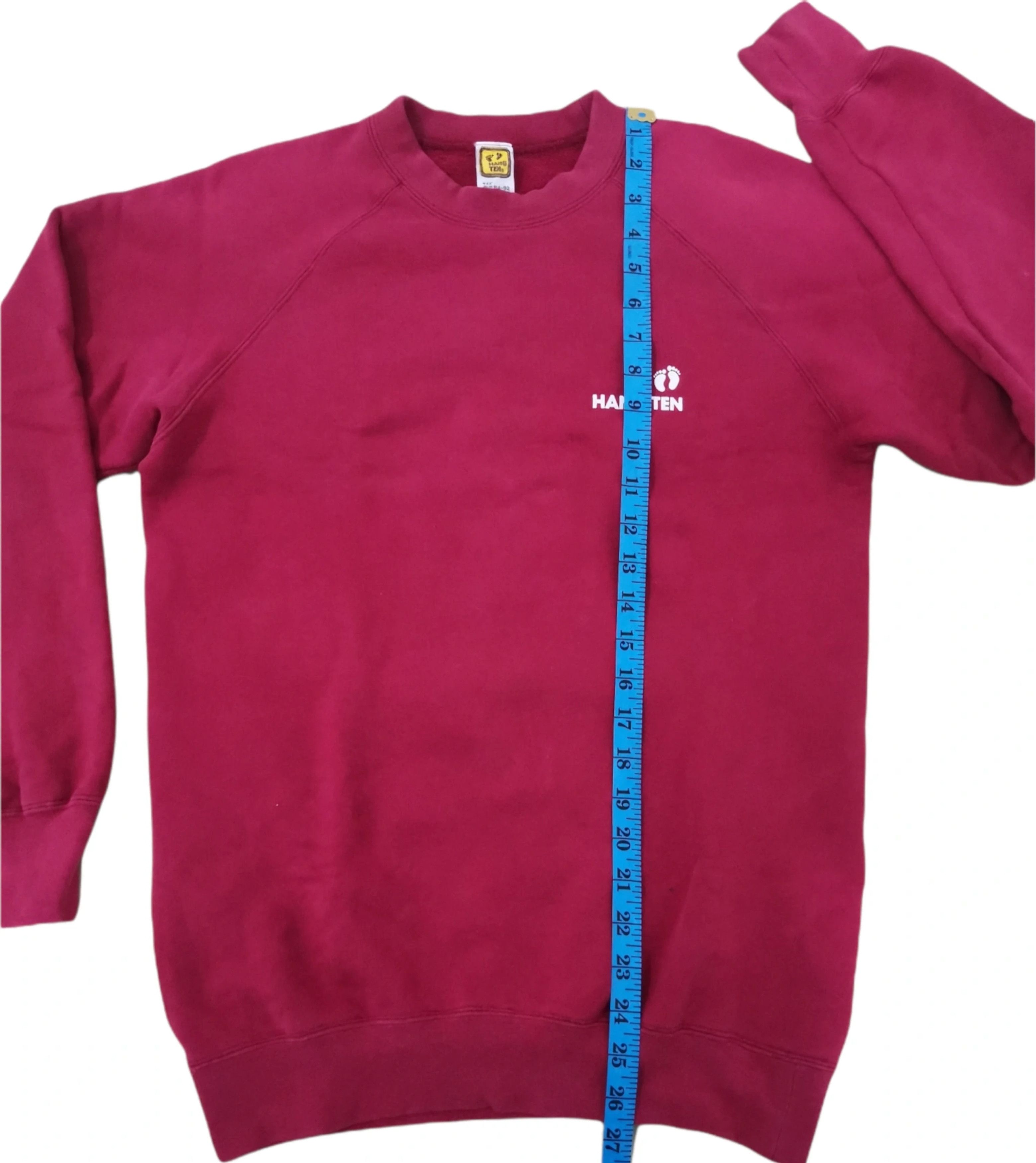 Hang Ten Vintage Hang Ten San Diego OG Sweatshirt Red Streetwear Size US M / EU 48-50 / 2 - 7 Thumbnail