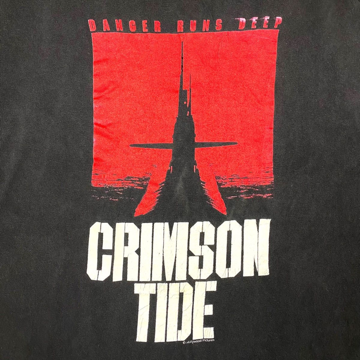 Vintage Vintage 90's CRIMSON TIDE A Film By Tony Scott Movie Tee Size US XL / EU 56 / 4 - 3 Thumbnail