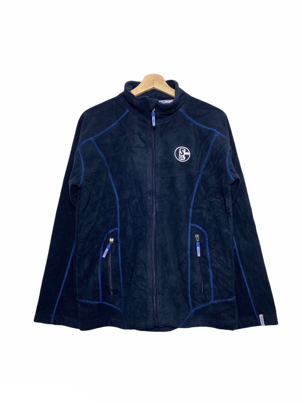 Vintage FC Schalke 04 Football BundesLiga Fleece Size US M / EU 48-50 / 2 - 1 Thumbnail