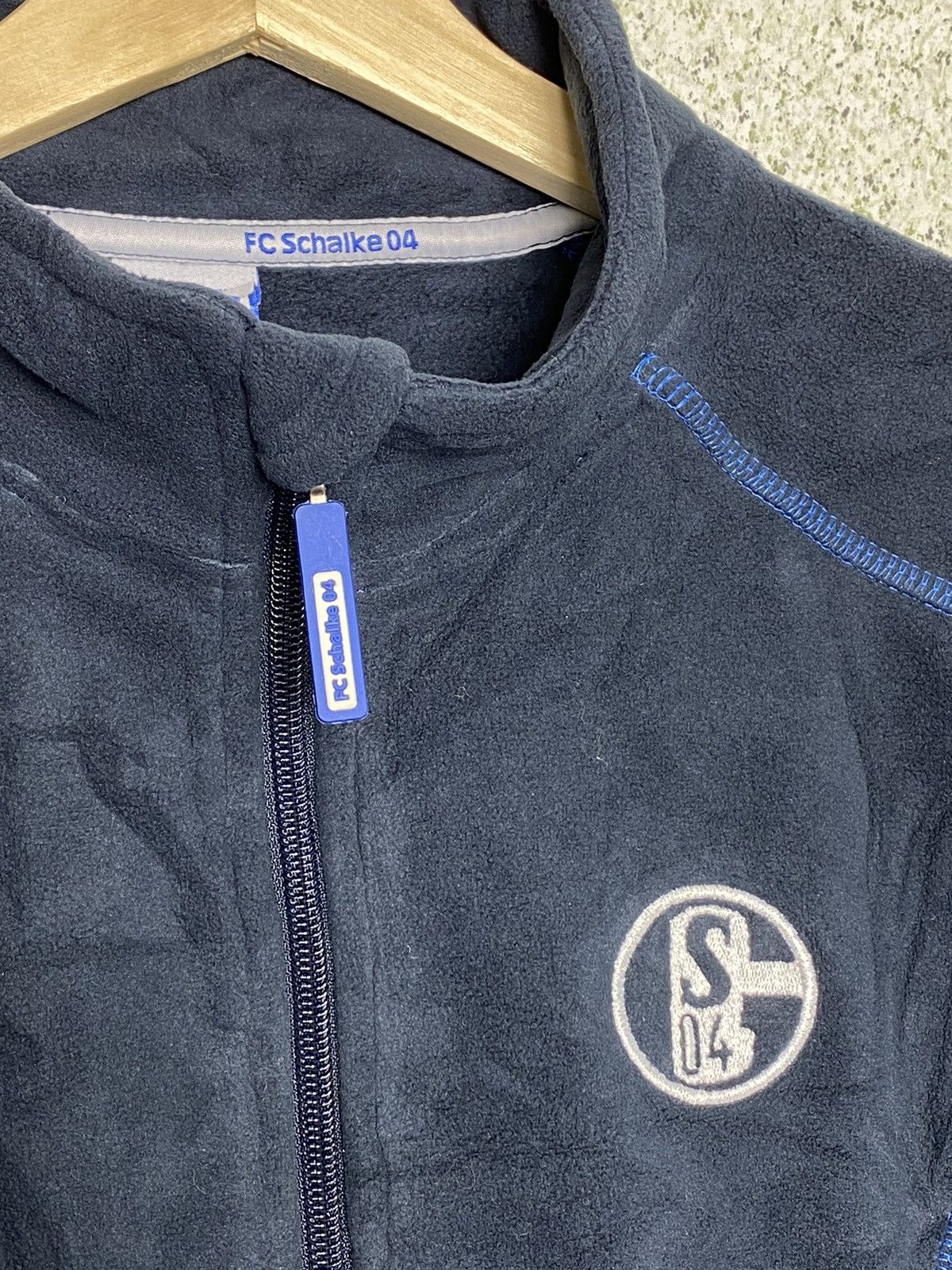 Vintage FC Schalke 04 Football BundesLiga Fleece Size US M / EU 48-50 / 2 - 3 Thumbnail