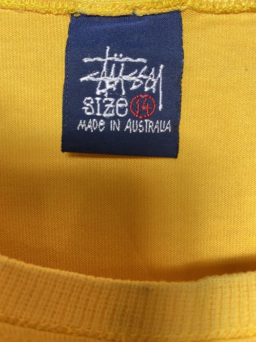 VTG Stussy AU Brown T-Shirt