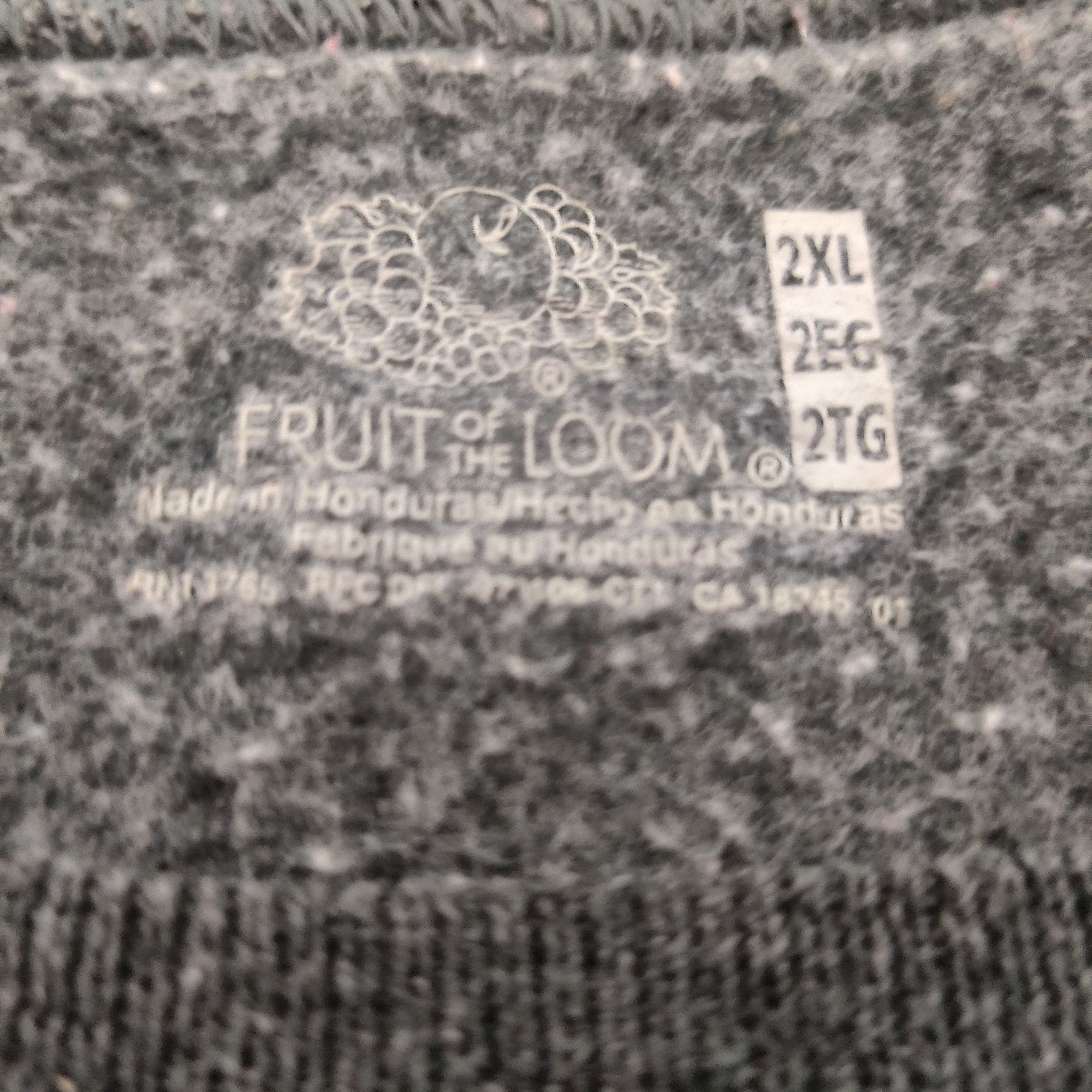Fruit Of The Loom Vintage Fruit Of The Loom Sweatshirt Crewneck Jumper Blank Size US XXL / EU 58 / 5 - 3 Thumbnail