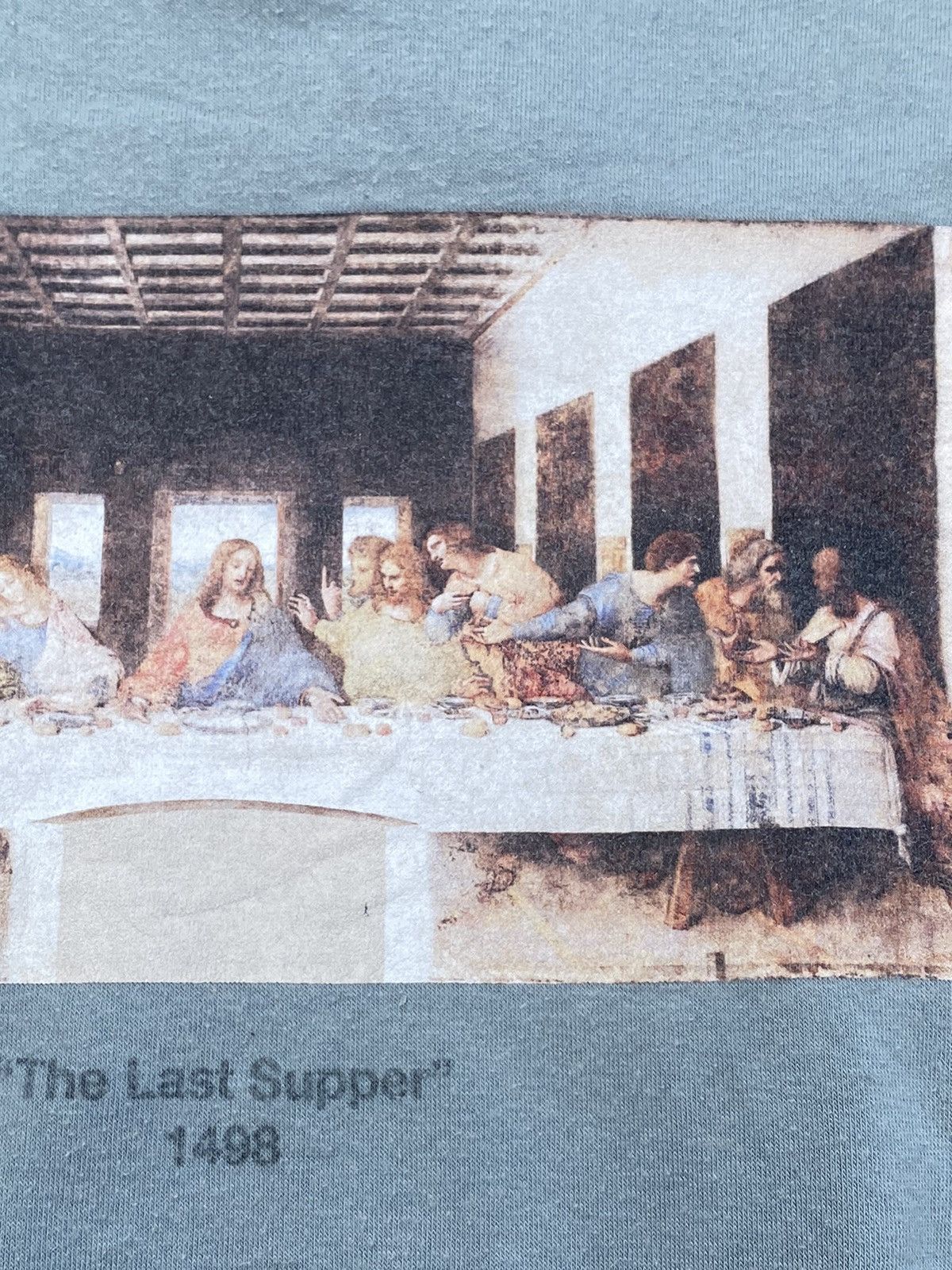 Vintage Last Supper Leonardo Da Vinci / Vincent Van Gogh Size US XXL / EU 58 / 5 - 6 Thumbnail