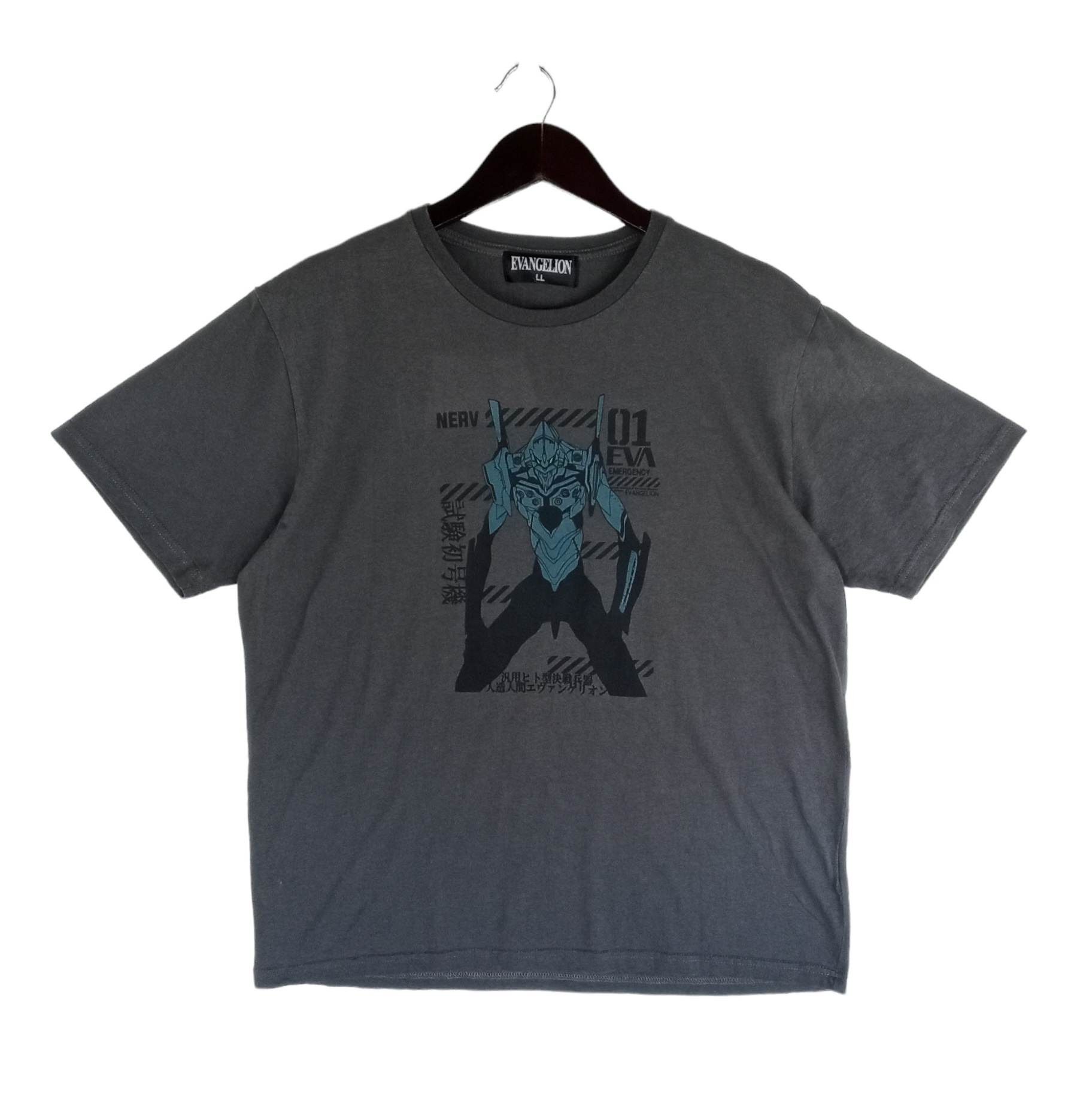 Anime 💥EVA Evangelion japanese anime cartoon japan series shirt Size US L / EU 52-54 / 3 - 1 Thumbnail