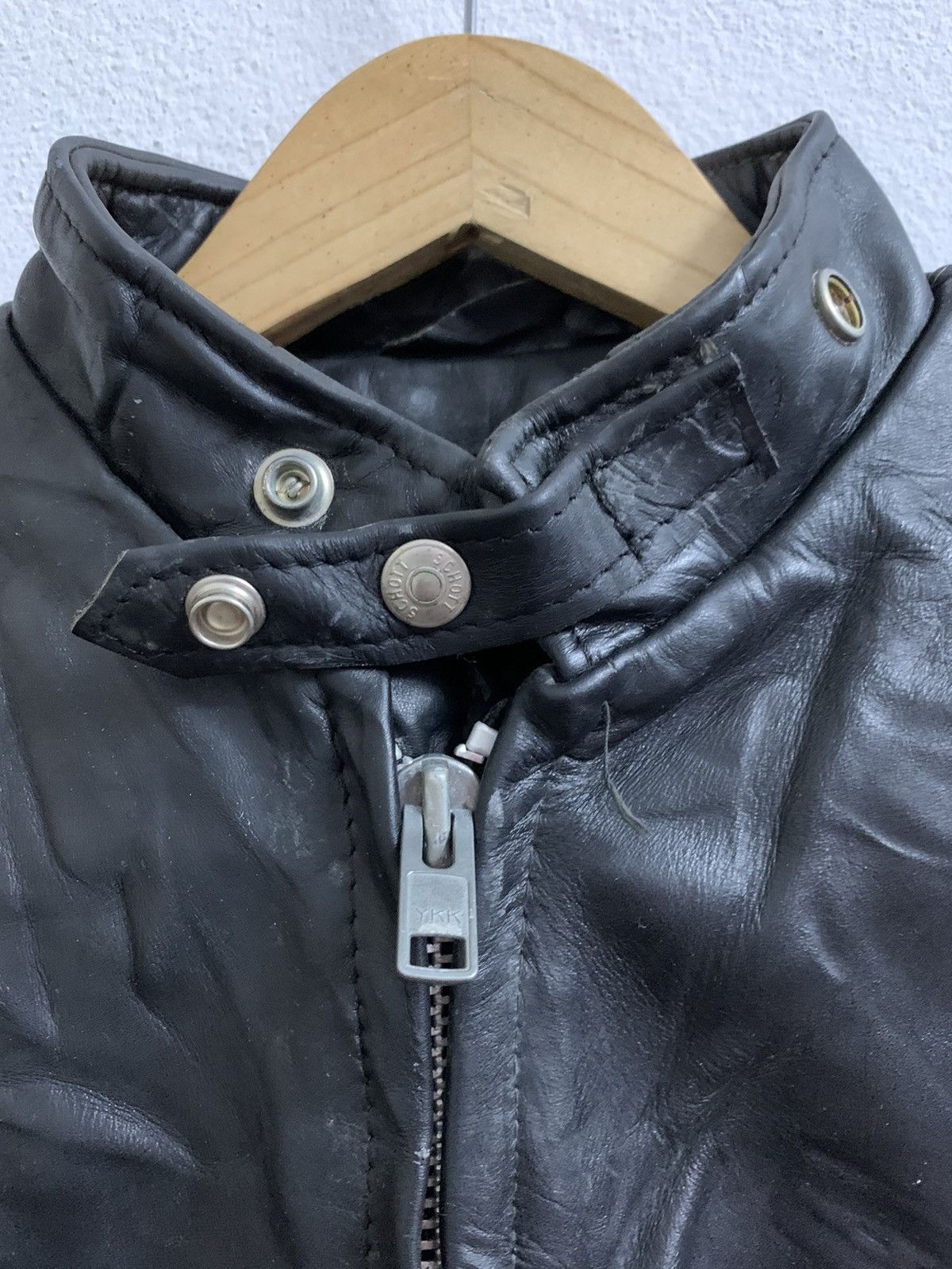 Schott SCHOTT 641 Cafe Racer Bikers Jacket Size US M / EU 48-50 / 2 - 8 Thumbnail