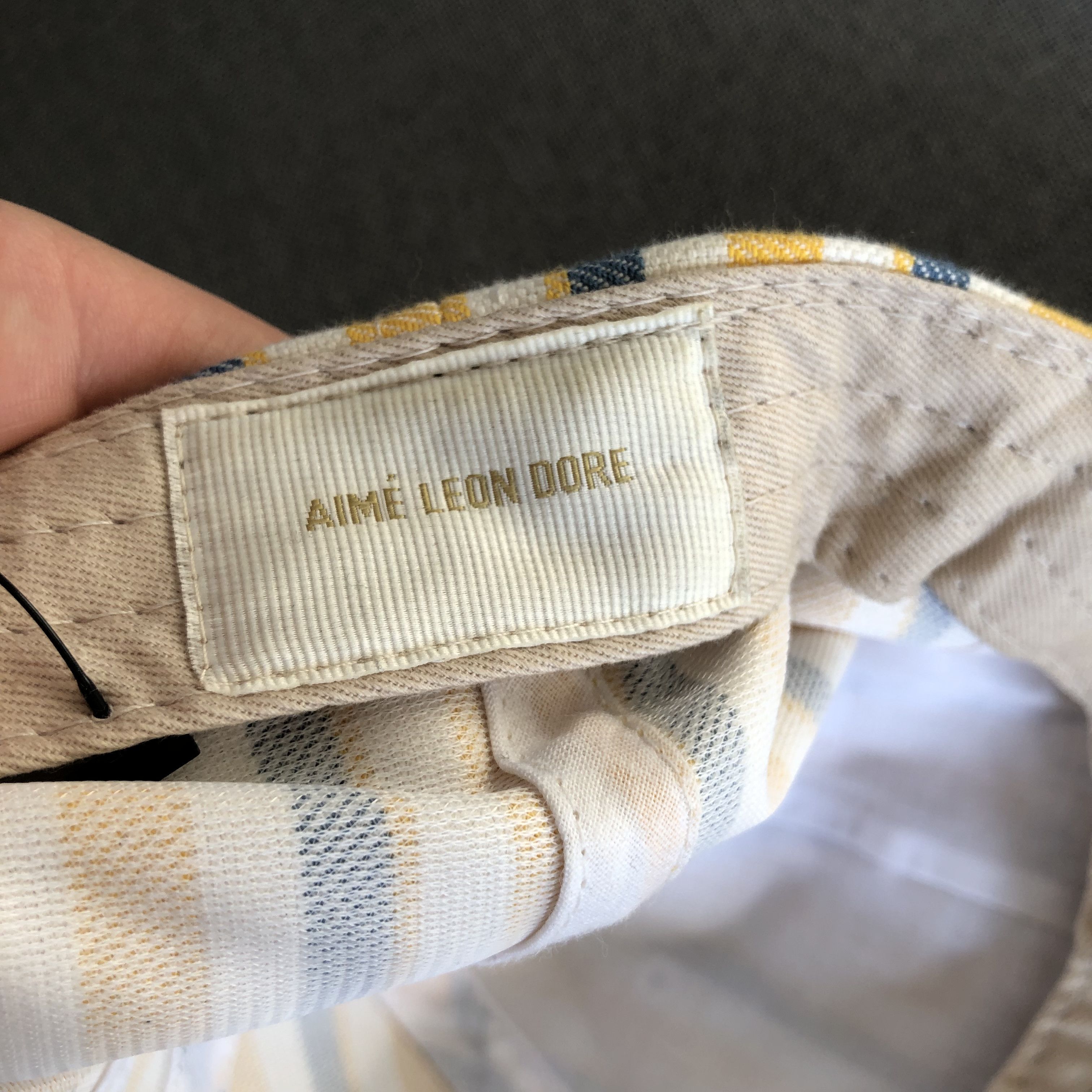 Aime Leon Dore Aime Leon Dore Striped Uniform Hat Size ONE SIZE - 4 Thumbnail