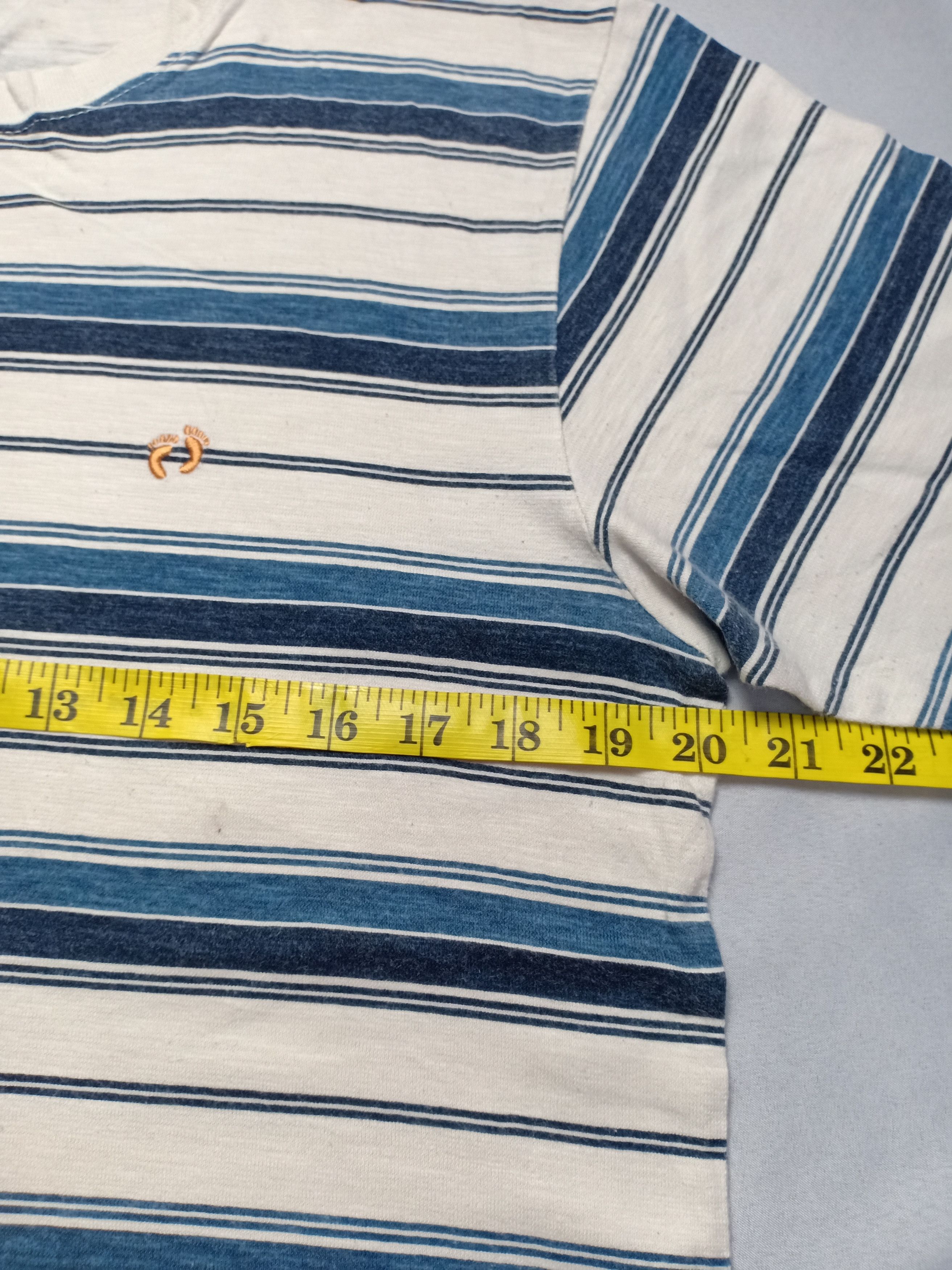 Hang Ten Hang Ten Striped Tee Skateboard Surfing Hawaii Size US M / EU 48-50 / 2 - 5 Thumbnail