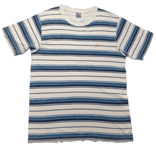 Hang Ten Hang Ten Striped Tee Skateboard Surfing Hawaii Size US M / EU 48-50 / 2 - 1 Thumbnail