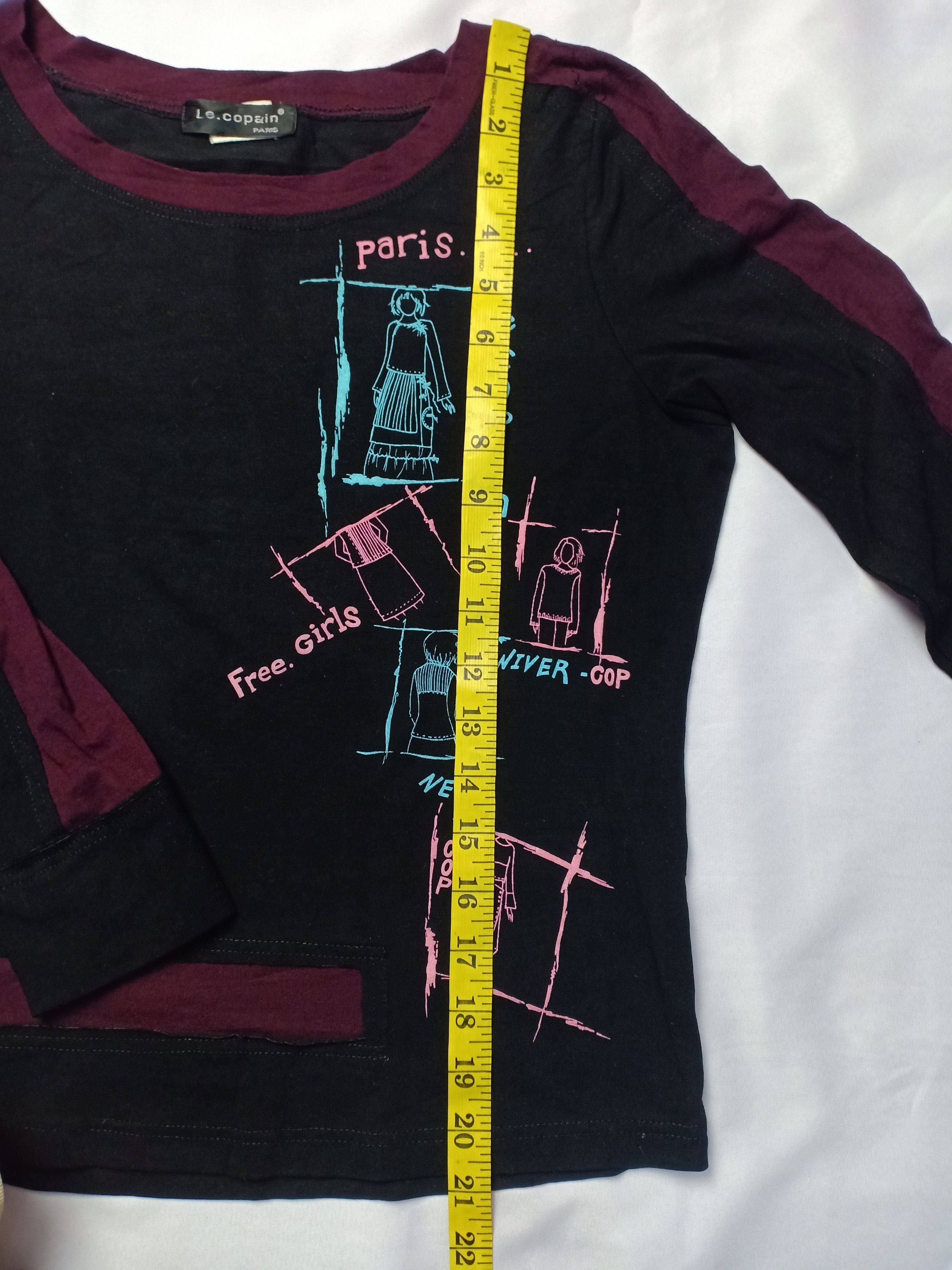 Other Le.Copain Paris style long sleeve tshirt Size S / US 4 / IT 40 - 6 Thumbnail