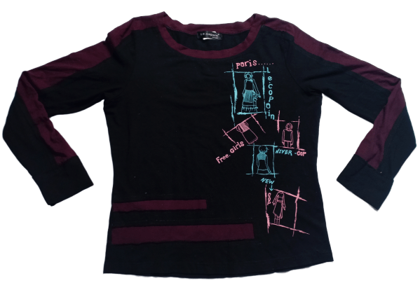 Other Le.Copain Paris style long sleeve tshirt Size S / US 4 / IT 40 - 1 Thumbnail