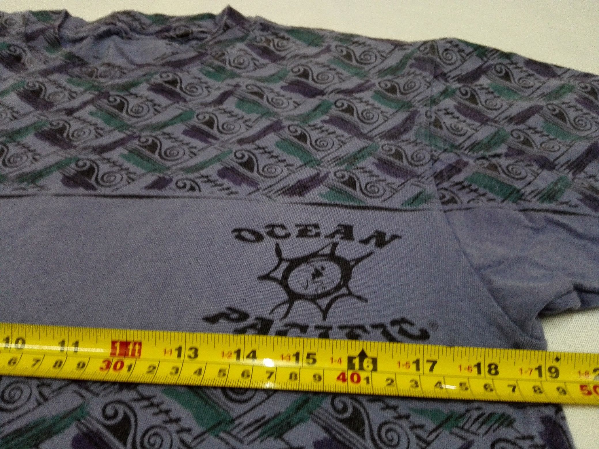 Ocean Pacific OP OCEAN PACIFIC SUNWEAR All Over Printed Tee Size US M / EU 48-50 / 2 - 8 Thumbnail