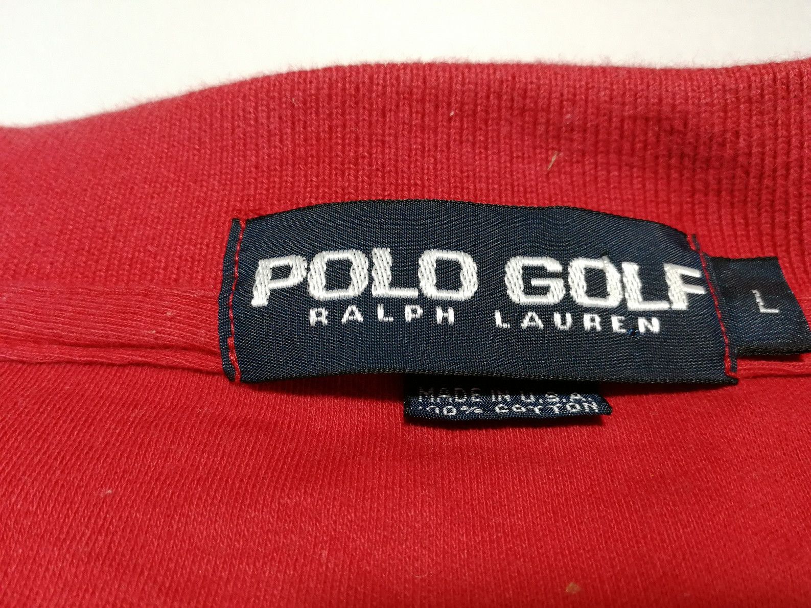 Polo Ralph Lauren × Vintage Vintage Polo Golf Ralph Lauren USA Shirt Baggy fits L XL Size US L / EU 52-54 / 3 - 2 Thumbnail