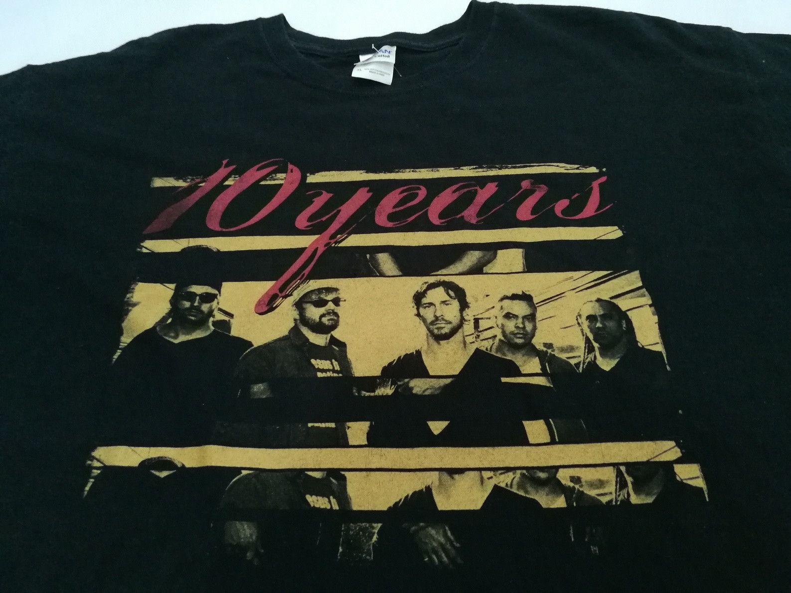 Band Tees 10 Years American Alternative Metal Band grunge Size US XL / EU 56 / 4 - 1 Thumbnail