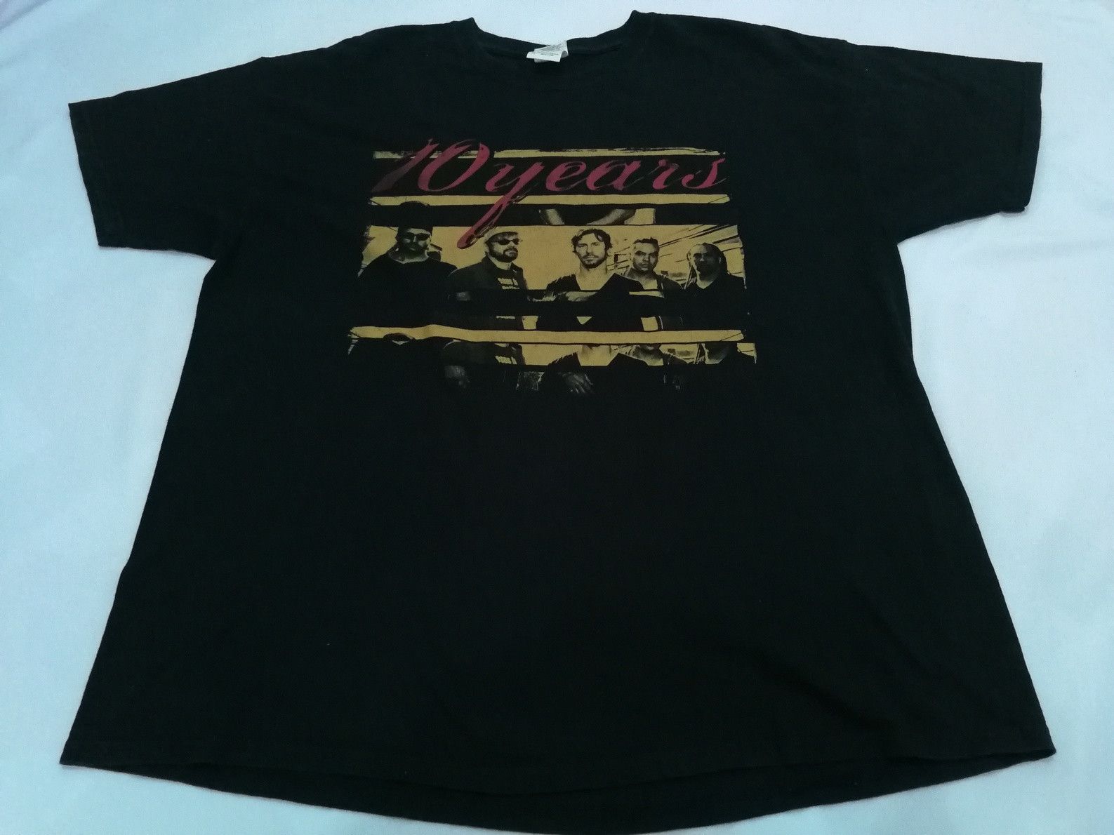 Band Tees 10 Years American Alternative Metal Band grunge Size US XL / EU 56 / 4 - 2 Thumbnail