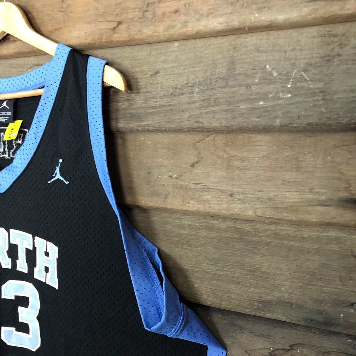 Jordan Brand 3XL 28 Jordan North Carolina Black Jersey #3127 Size US XXL / EU 58 / 5 - 4 Thumbnail