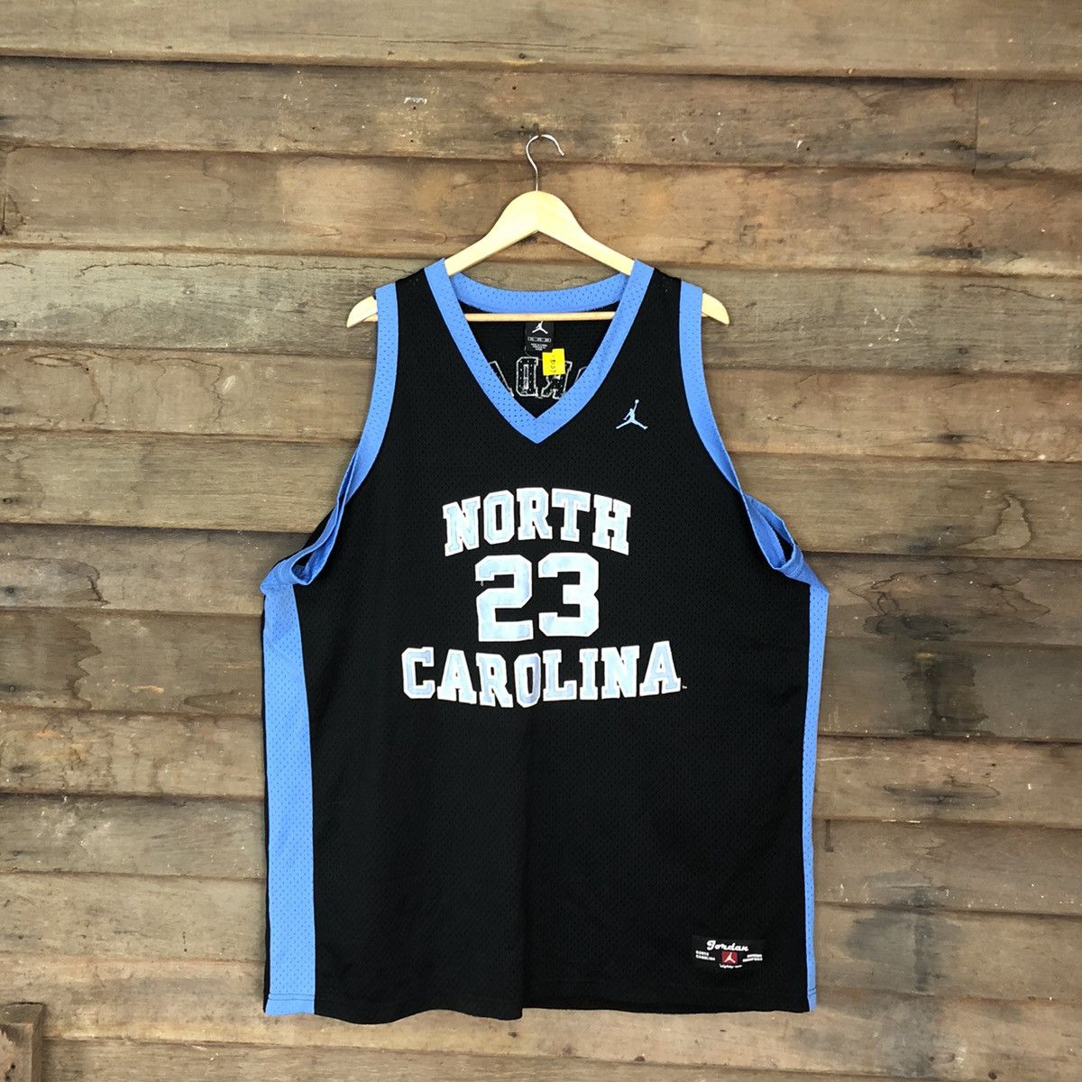 Jordan Brand 3XL 28 Jordan North Carolina Black Jersey #3127 Size US XXL / EU 58 / 5 - 3 Thumbnail