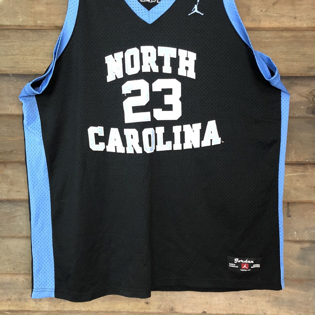 Jordan Brand 3XL 28 Jordan North Carolina Black Jersey #3127 Size US XXL / EU 58 / 5 - 6 Thumbnail