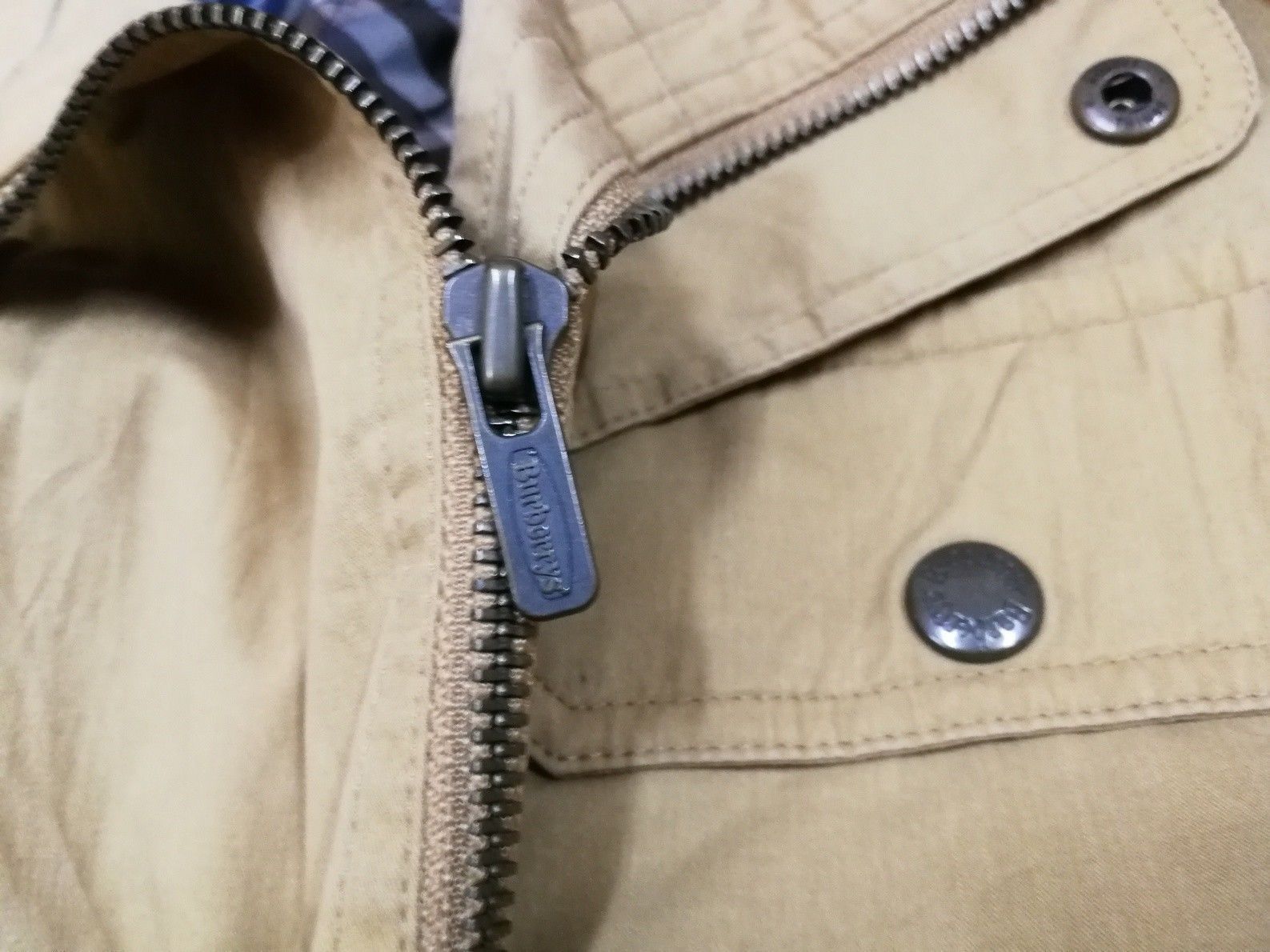 Burberry Rare BURBERRY Tactical Bomber Jacket Nova Check Inner Size US M / EU 48-50 / 2 - 10 Thumbnail