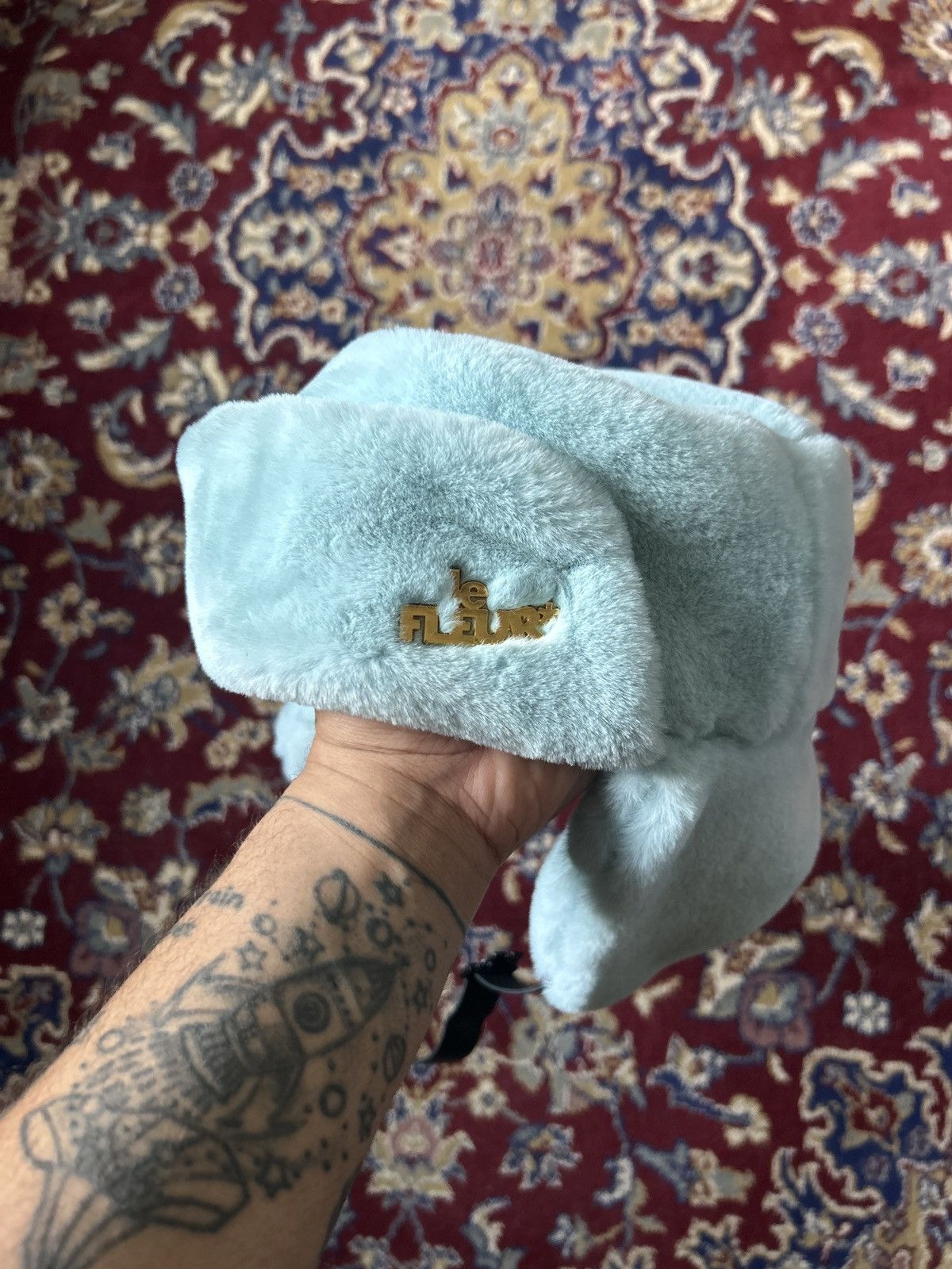 Golf le Fleur × Tyler The Creator Golf le Fleur* Blue Ushanka S/M | Grailed