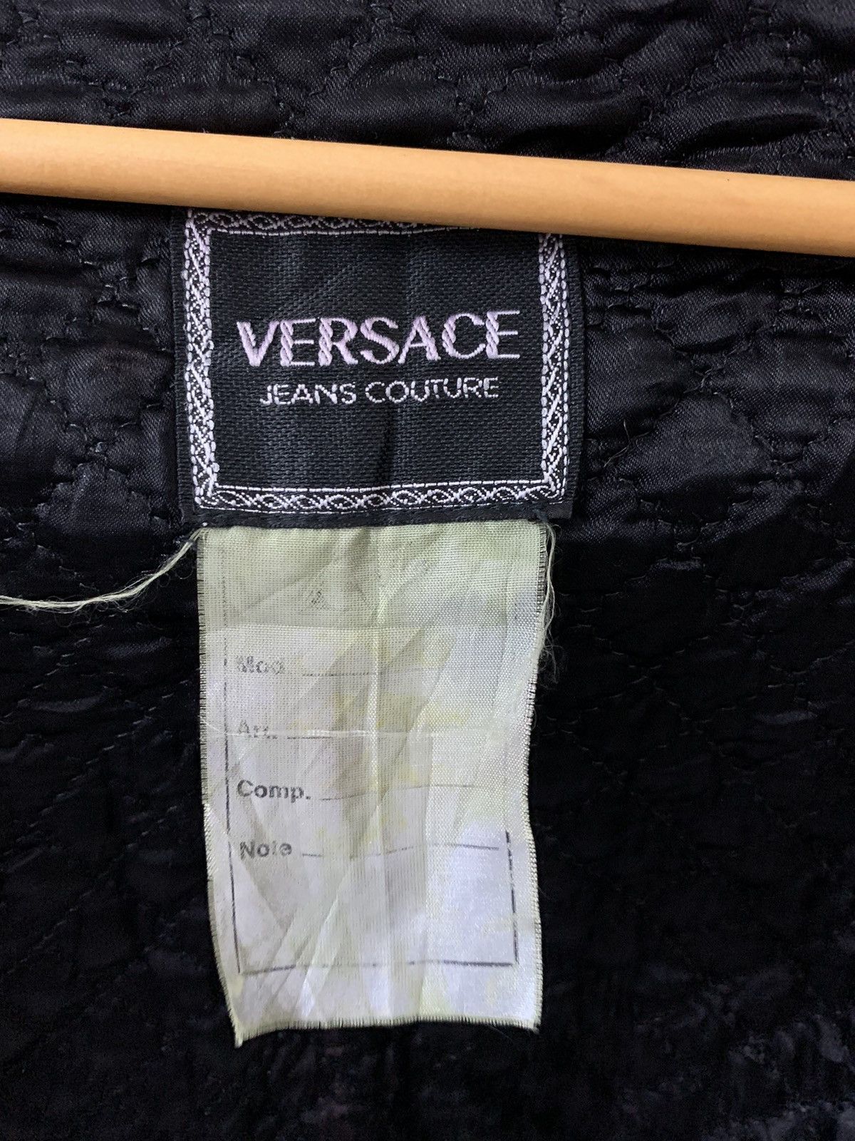 Versace Jeans Couture Versace Jeans Couture Velvet Cropped Turtleneck Jacket Size L / US 10 / IT 46 - 10 Thumbnail