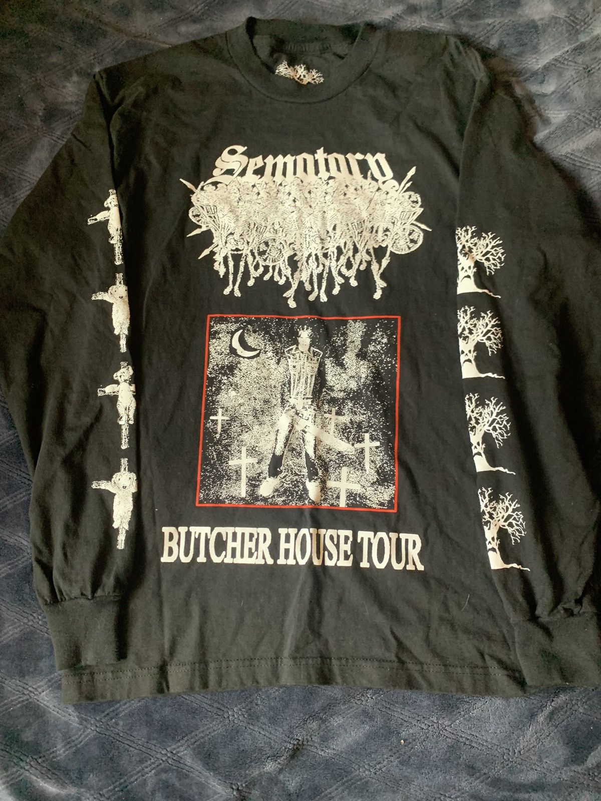 Streetwear Sematary butcher house tour long sleeve | Grailed