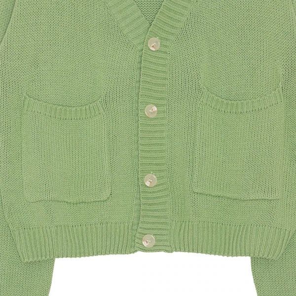 *LIMITED DROP* Ruben Kone Oversized Cropped Cardigan “Mint”