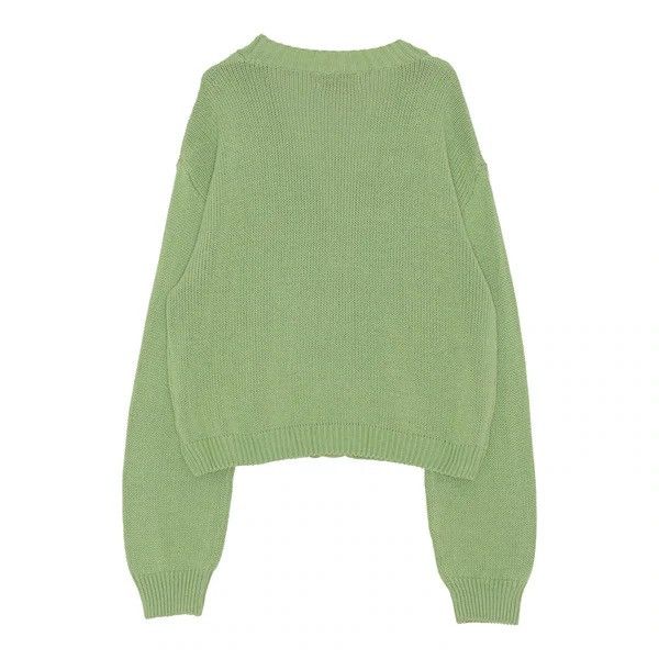 *LIMITED DROP* Ruben Kone Oversized Cropped Cardigan “Mint”