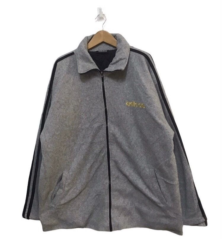 Vintage vtg 90s Adidas big logo jacket Size US XL / EU 56 / 4 - 2 Thumbnail