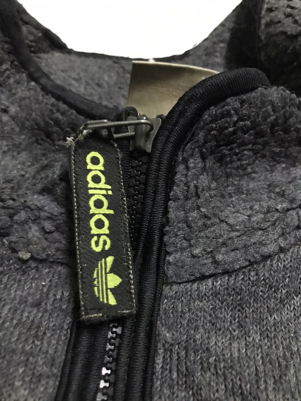 Vintage vtg adidas fleece jacket Size US M / EU 48-50 / 2 - 7 Thumbnail