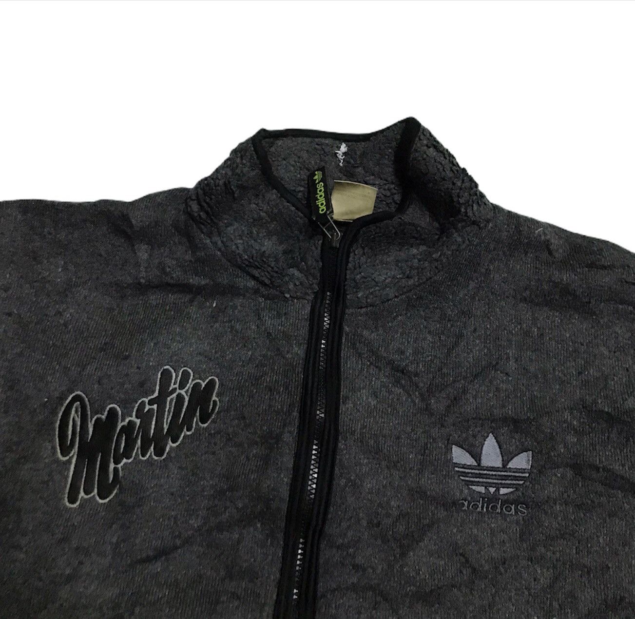 Vintage vtg adidas fleece jacket Size US M / EU 48-50 / 2 - 2 Thumbnail