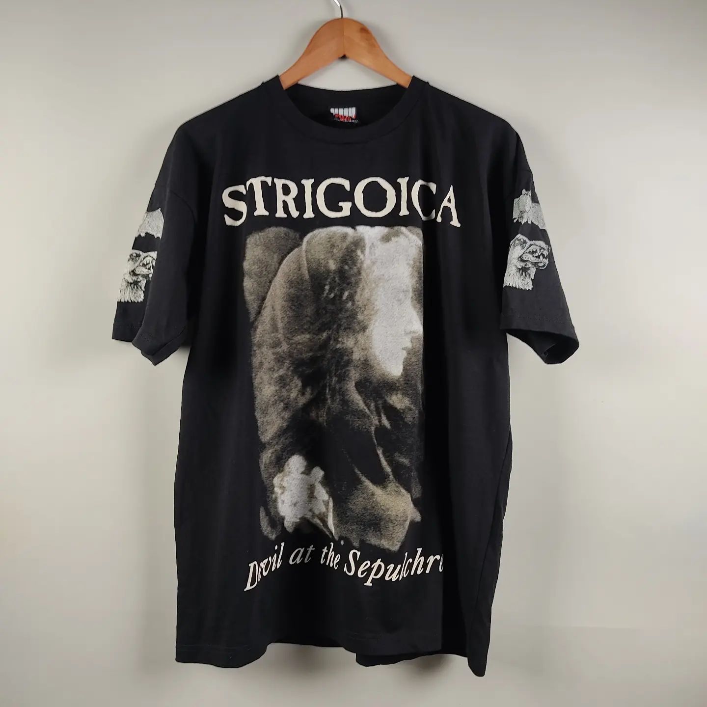 Pre-owned Band Tees X Rock Tees 1996 Cradle Of Filth 1/15 Strigoica Countess Dolingen In Black