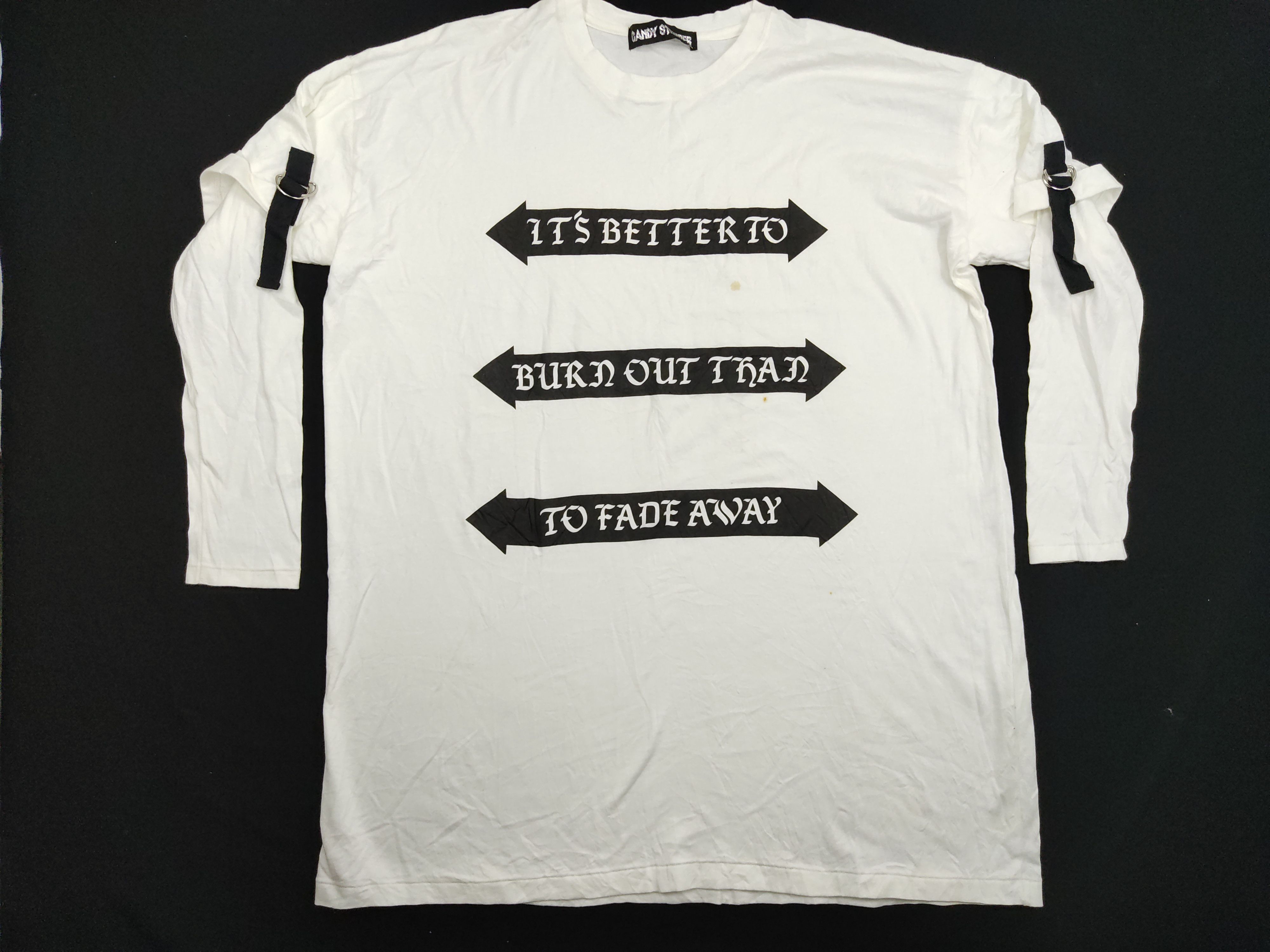Japanese Brand The Candy Stripper's Ministry Co. Japan Better burn out Size US XL / EU 56 / 4 - 1 Thumbnail