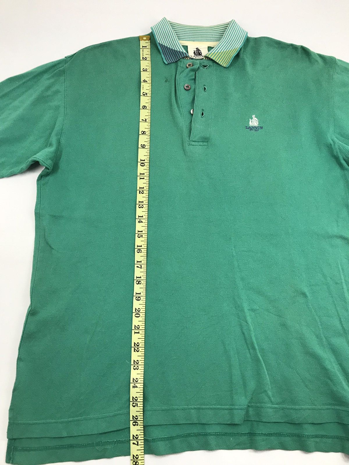 Lanvin Lanvin Studio Polo Tee Embroidery Logo Size US L / EU 52-54 / 3 - 8 Thumbnail