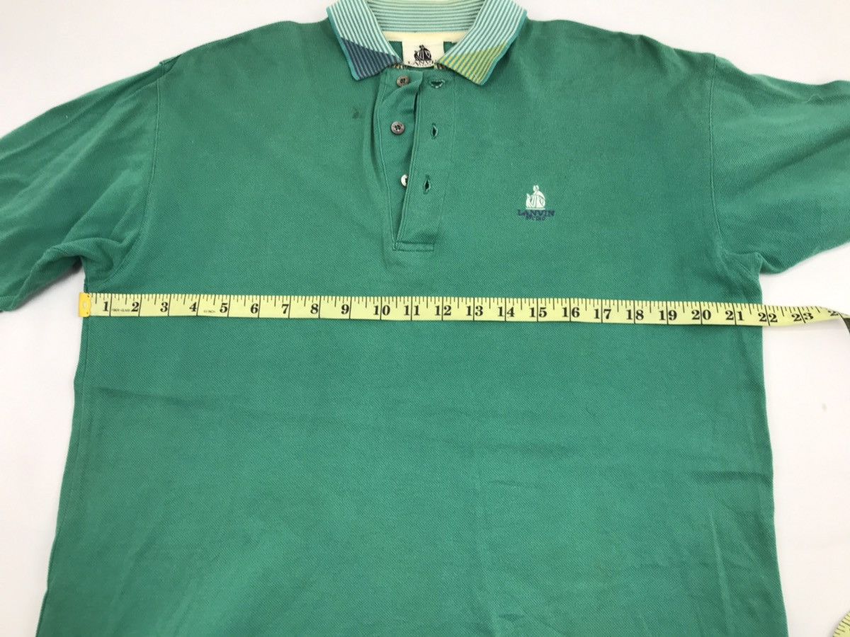 Lanvin Lanvin Studio Polo Tee Embroidery Logo Size US L / EU 52-54 / 3 - 7 Thumbnail