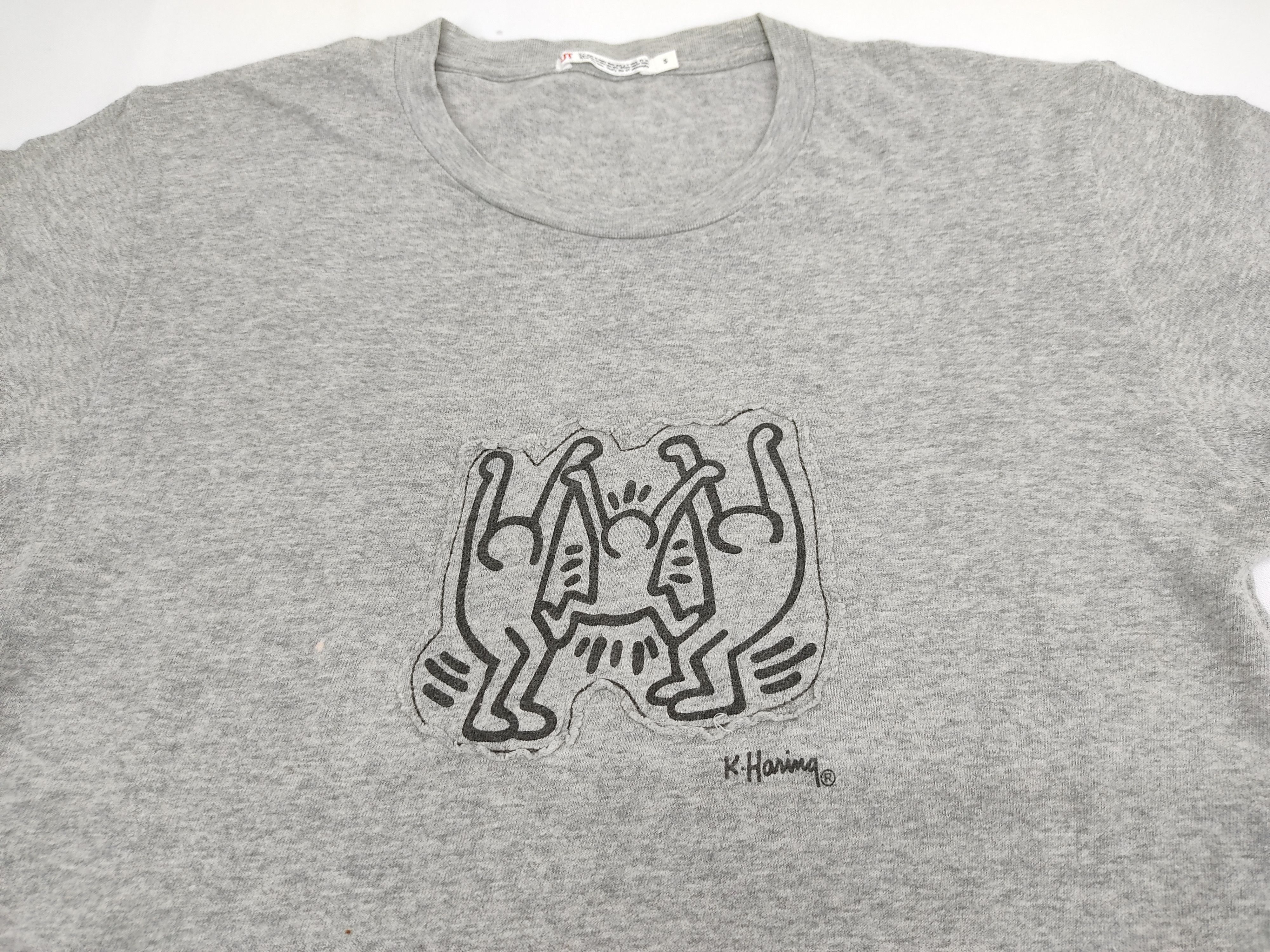 Keith Haring Keith Haring Best Buddies Dancing Pop Art Patches Tee Size US S / EU 44-46 / 1 - 2 Thumbnail