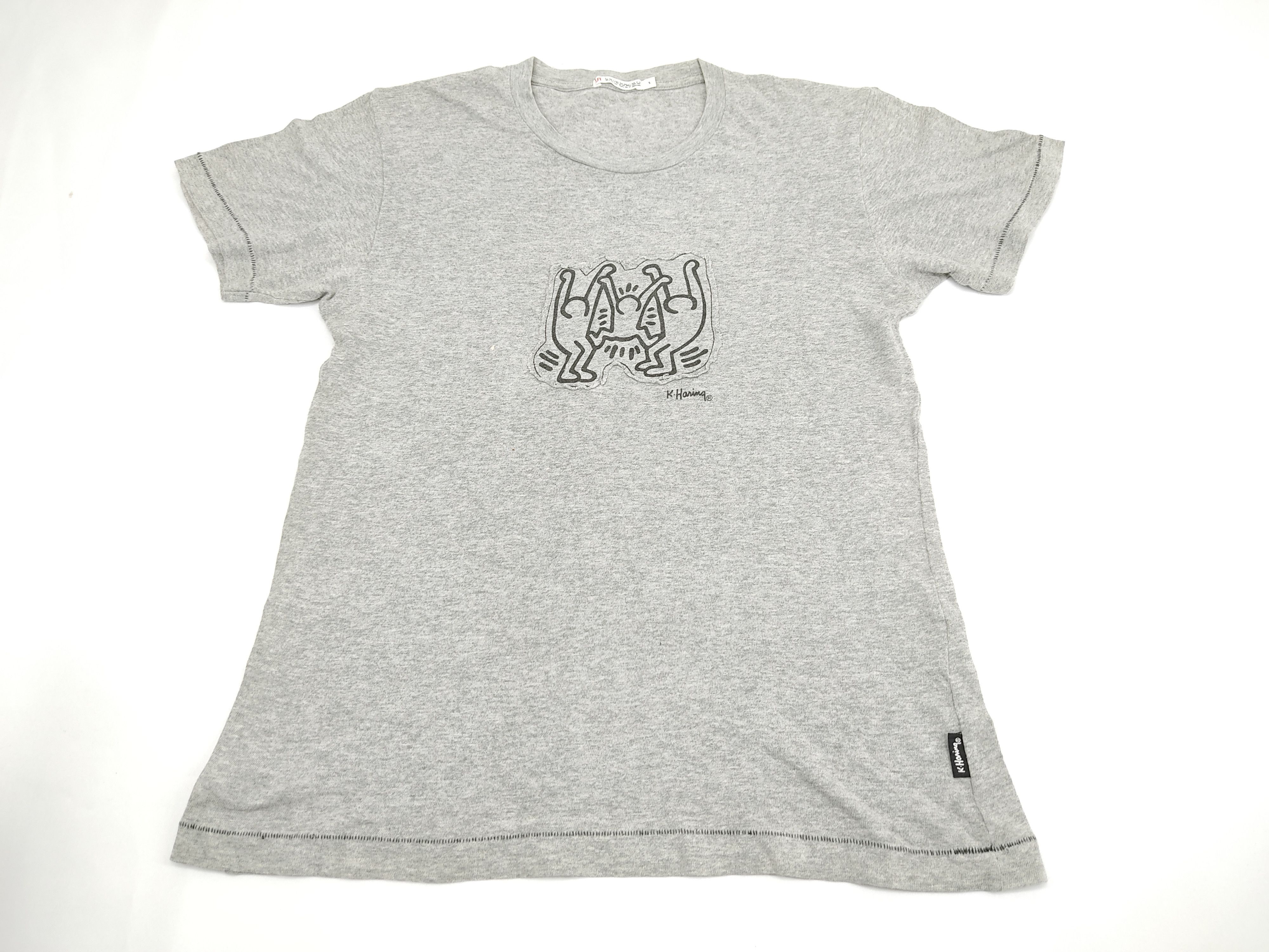 Keith Haring Keith Haring Best Buddies Dancing Pop Art Patches Tee Size US S / EU 44-46 / 1 - 1 Thumbnail