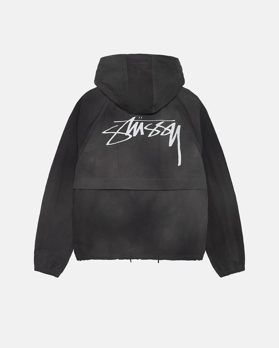 Stussy WAVE DYE BEACH SHELL - black | Grailed