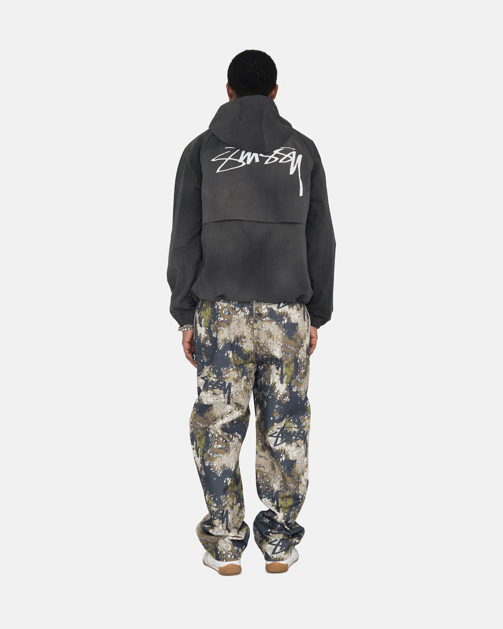 Stussy WAVE DYE BEACH SHELL - black Size US XL / EU 56 / 4 - 3 Thumbnail