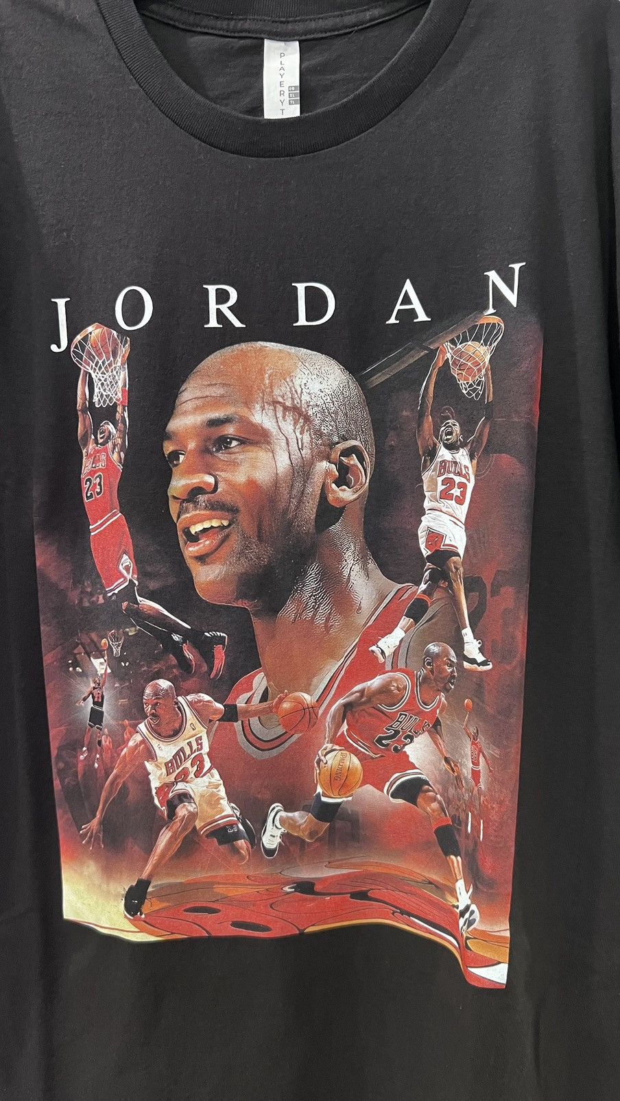 NBA Michael Jordan Chicago Bulls Tee Size XL Size US XL / EU 56 / 4 - 2 Thumbnail