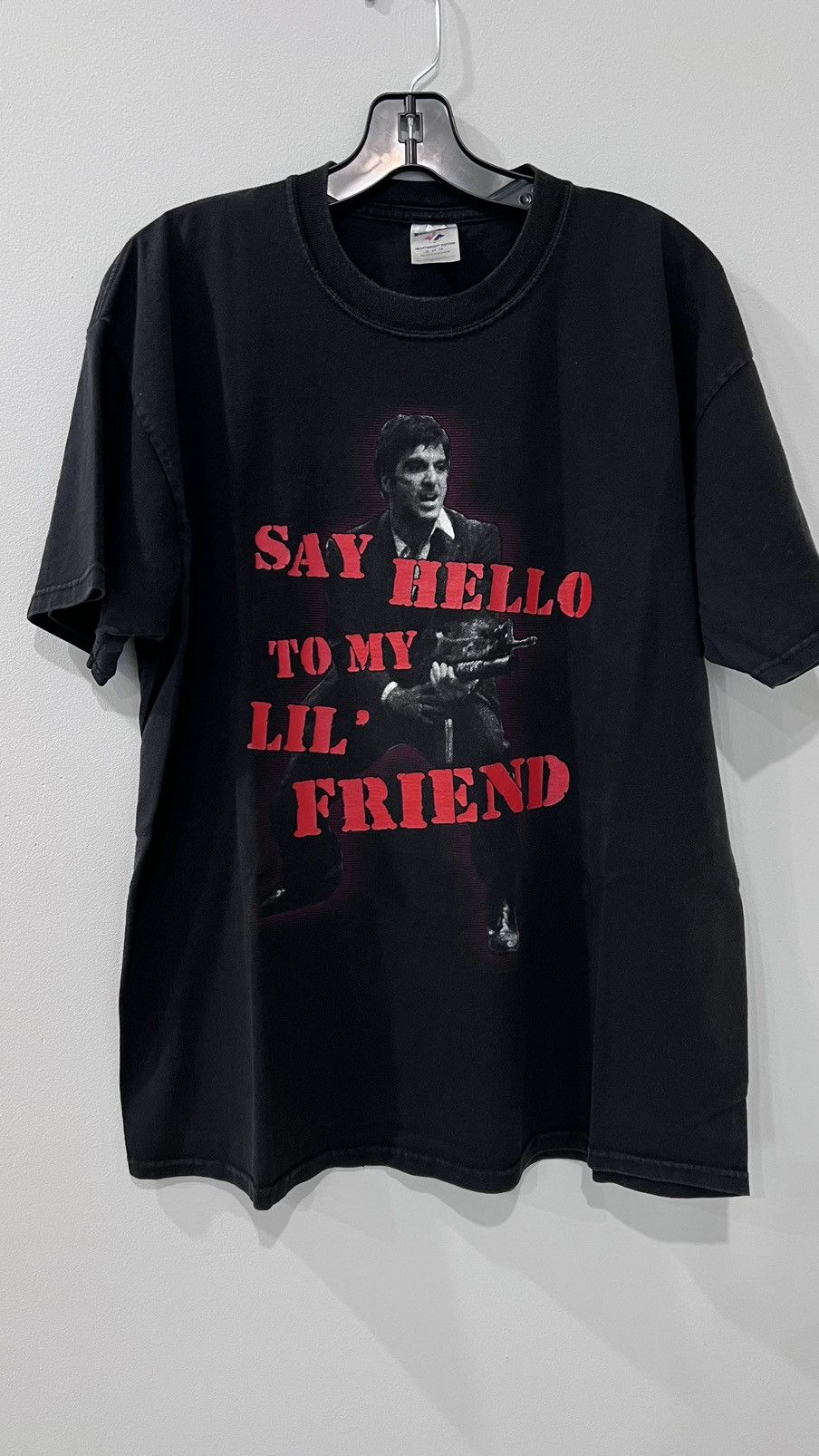 Vintage Scarface “Say Hello To My Lil’ Friend” Tee Size XL Size US XL / EU 56 / 4 - 1 Thumbnail