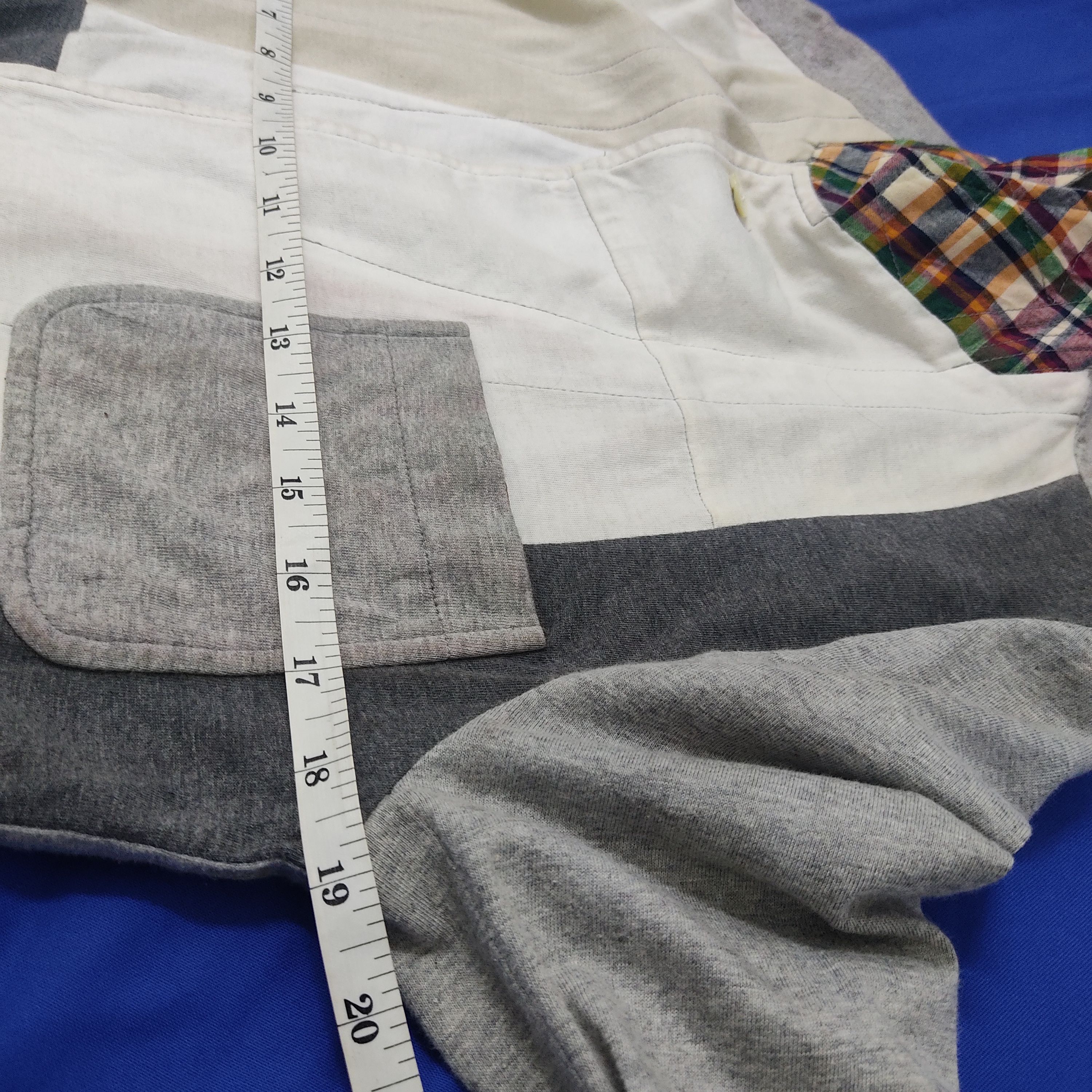 CDG by Comme des Garcons Comme des garcon Ad2008 patchwork blazzer/cardigan Size US S / EU 44-46 / 1 - 10 Thumbnail