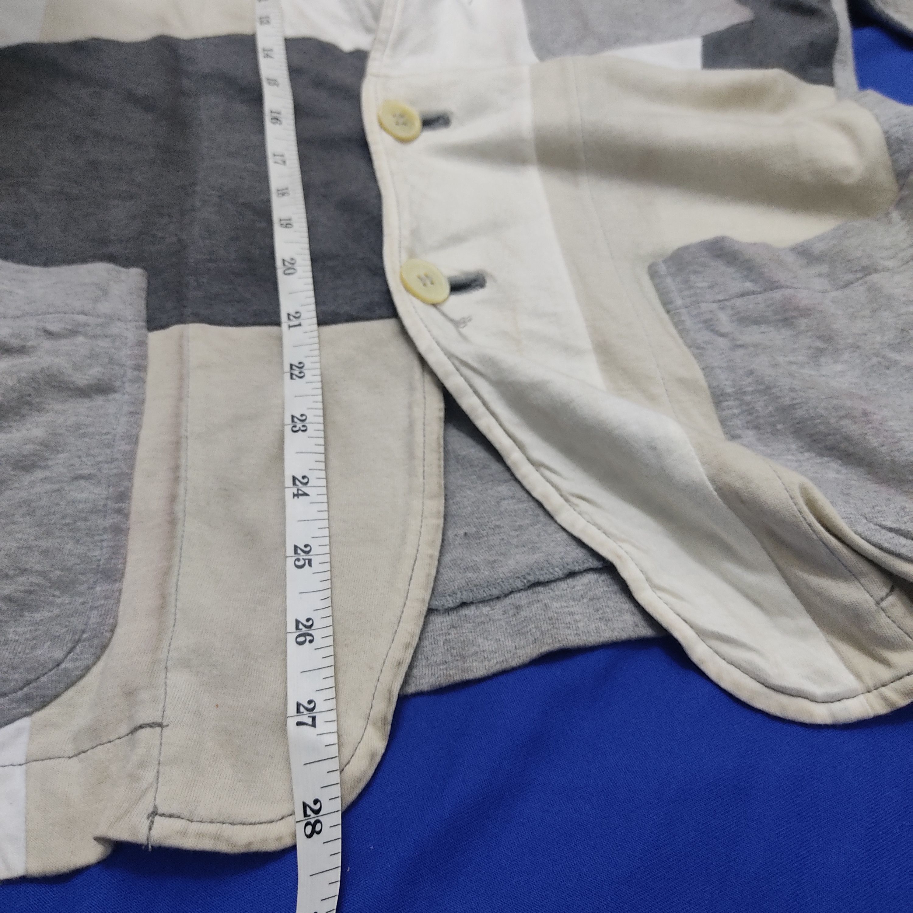 CDG by Comme des Garcons Comme des garcon Ad2008 patchwork blazzer/cardigan Size US S / EU 44-46 / 1 - 7 Thumbnail