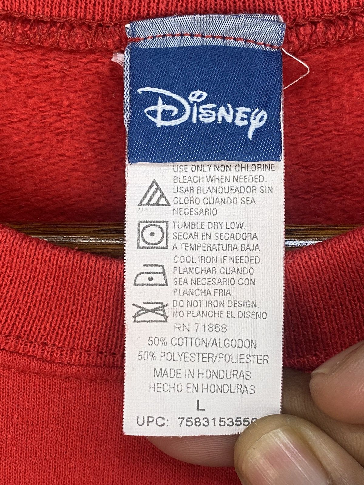 Disney Vintage Mickey To Be Jolly Sweatshirt Size US L / EU 52-54 / 3 - 5 Thumbnail