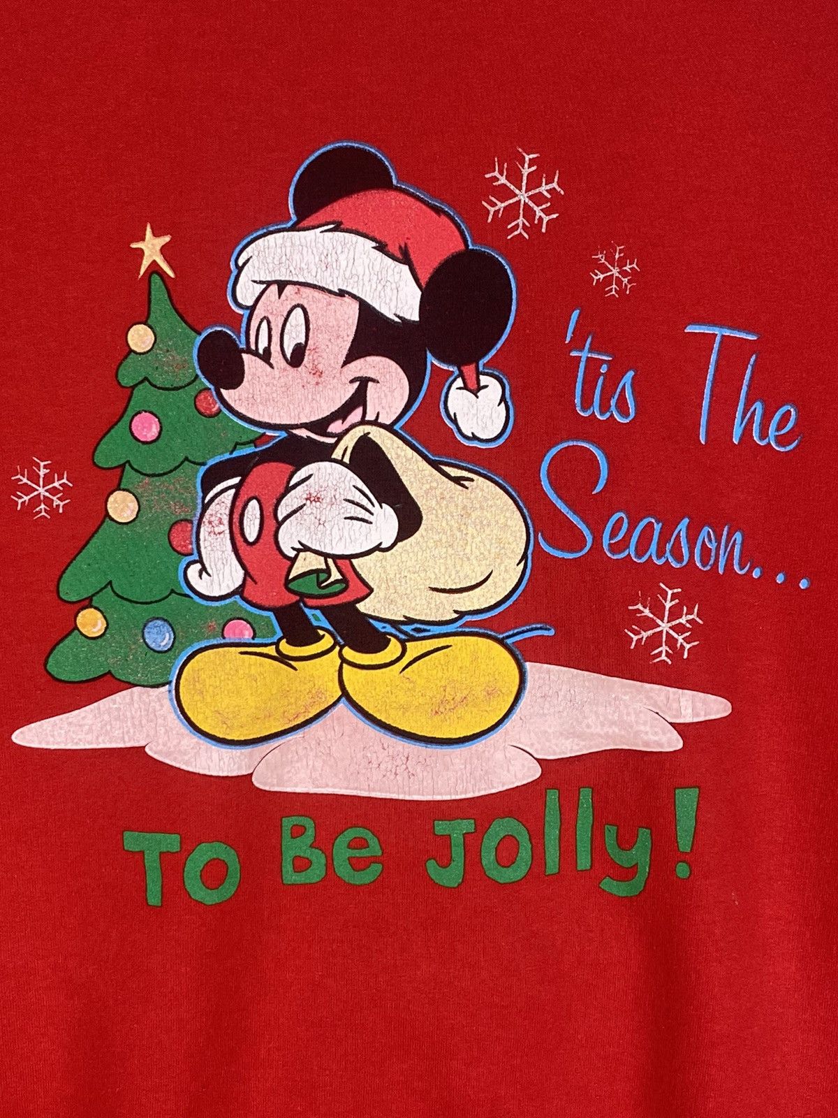 Disney Vintage Mickey To Be Jolly Sweatshirt Size US L / EU 52-54 / 3 - 4 Thumbnail