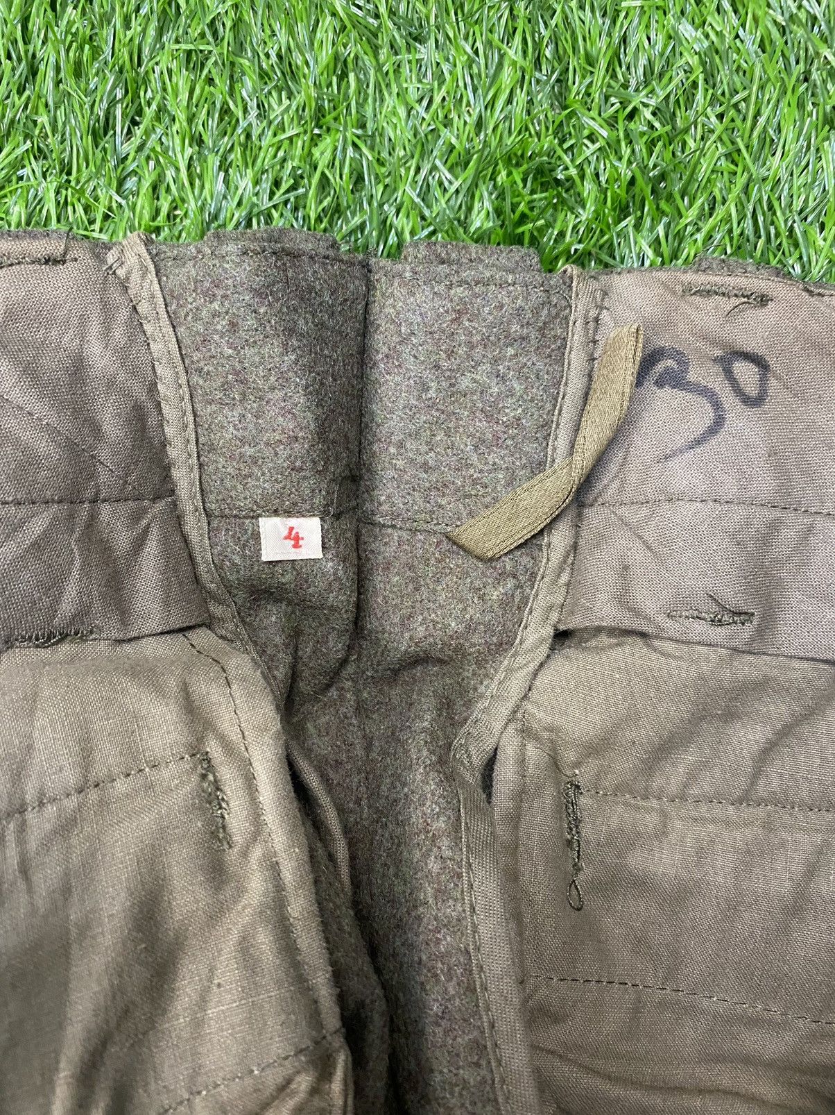 Vintage Vintage 60s German Military Wool Pants Size US 30 / EU 46 - 5 Thumbnail